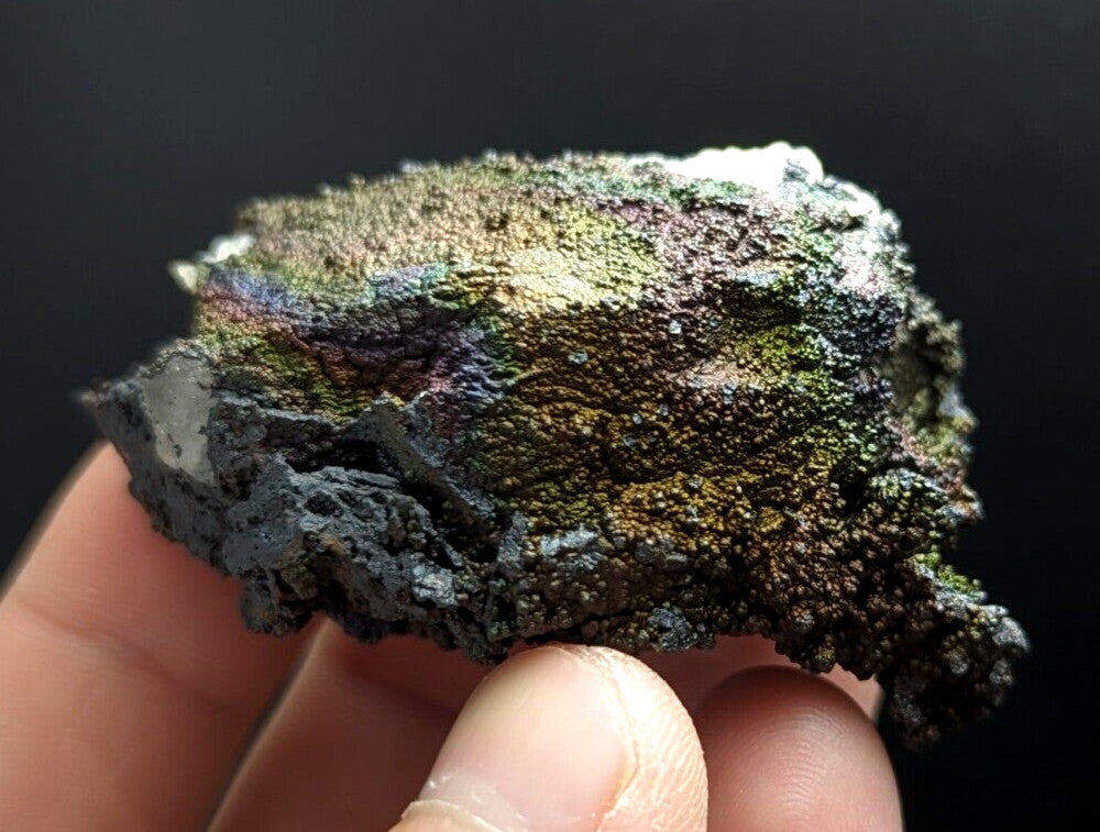 Turgite, Iridescent Hematite, Goethite, Graves Mountain, Georgia, USA, Old Stock