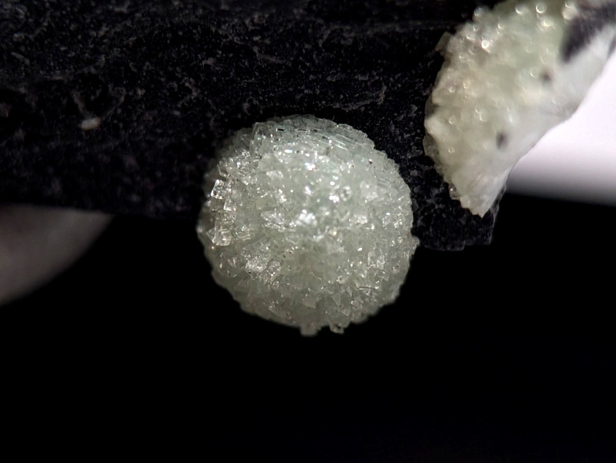 UV Reactive Wavellite - Fantastic Old Stock - Mauldin Mountain, Arkansas, Rare