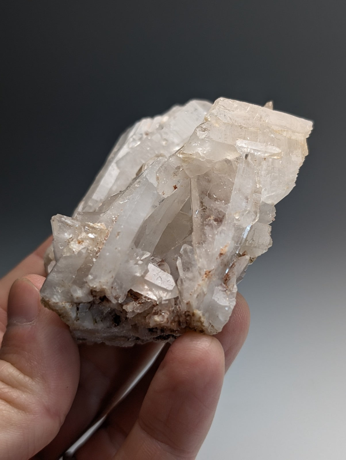 Unique Faden Quartz Crystal Cluster, Montgomery County, Arkansas, USA, A+