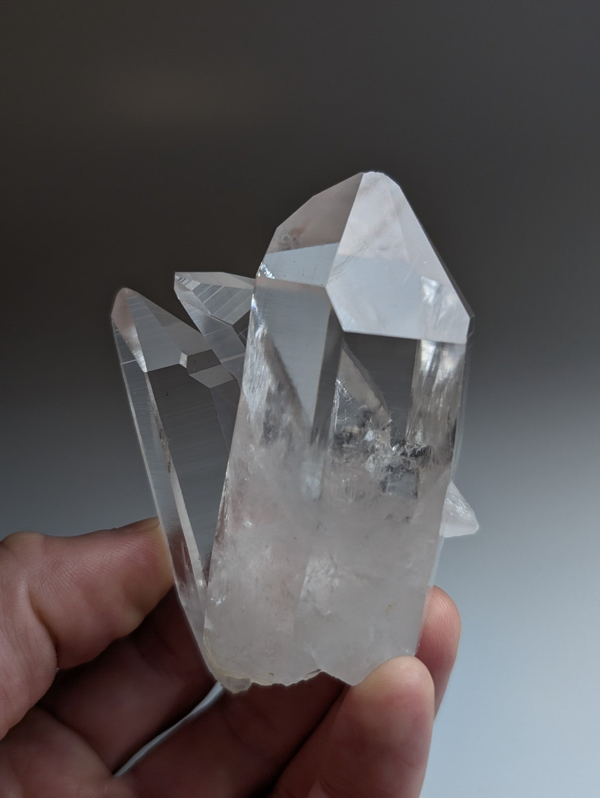 A+ Quartz Crystal Cluster, Ocus Stanley Mine, Montgomery County, Arkansas, USA