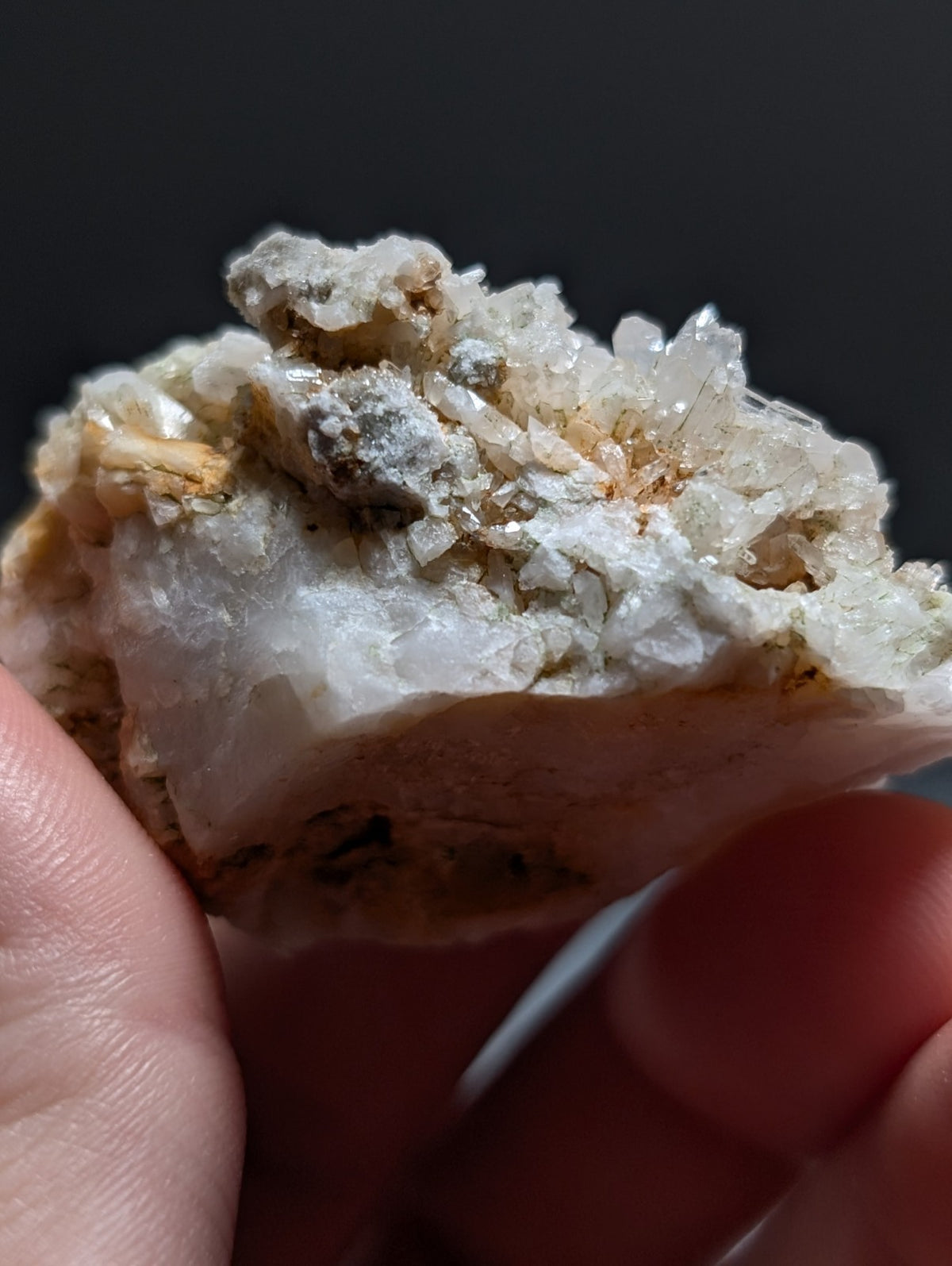Solution Quartz Crystal Cluster, Saline County, Arkansas, USA, Old Stock