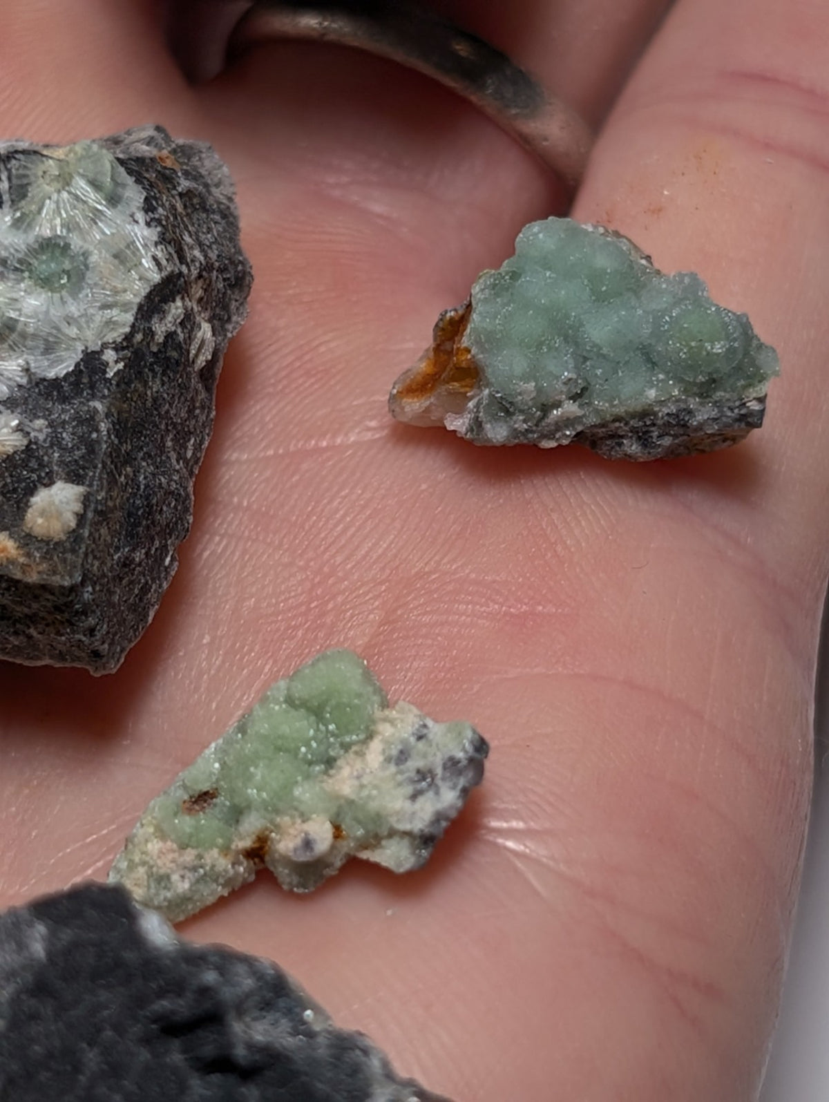 Set of 10 Wavellites - Fantastic Old Stock - Mauldin Mountain, Arkansas, ooak