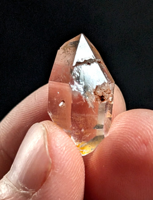 Double Terminated Quartz Point - Montgomery County, Arkansas, ARKIMER