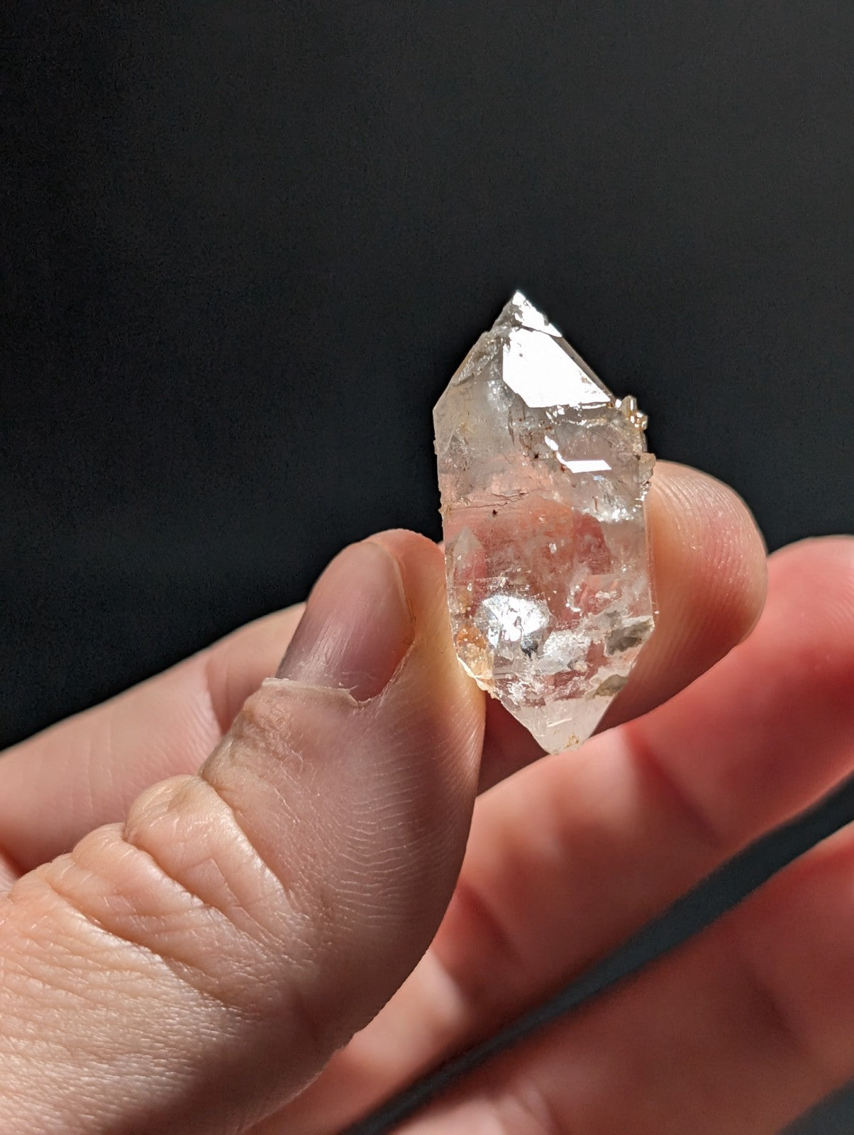 Set of 4 Arkansas Quartz Crystals, Garland County, Unique & OOAK