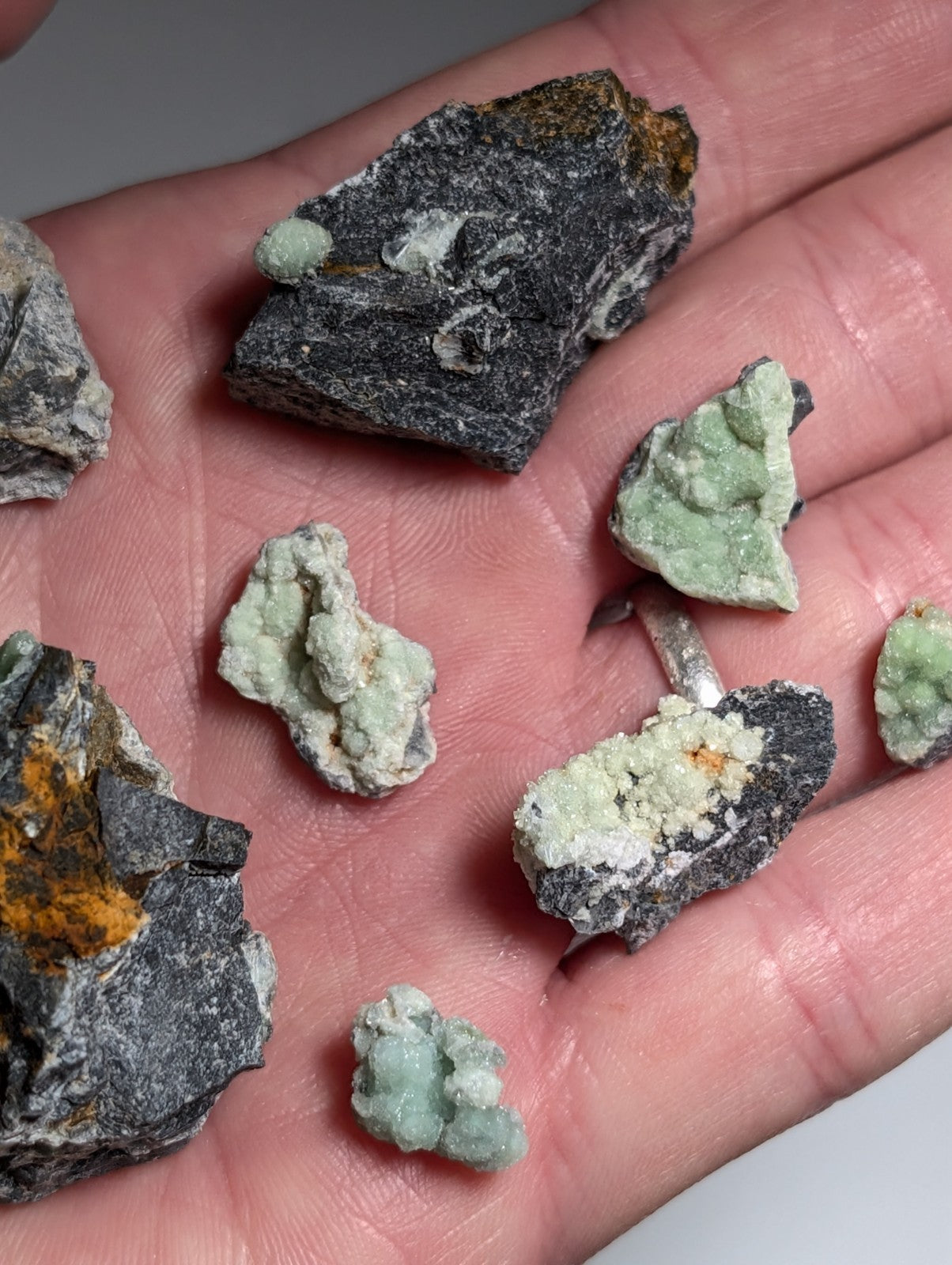 Set of 10 Wavellites - Fantastic Old Stock - Mauldin Mountain, Arkansas, ooak