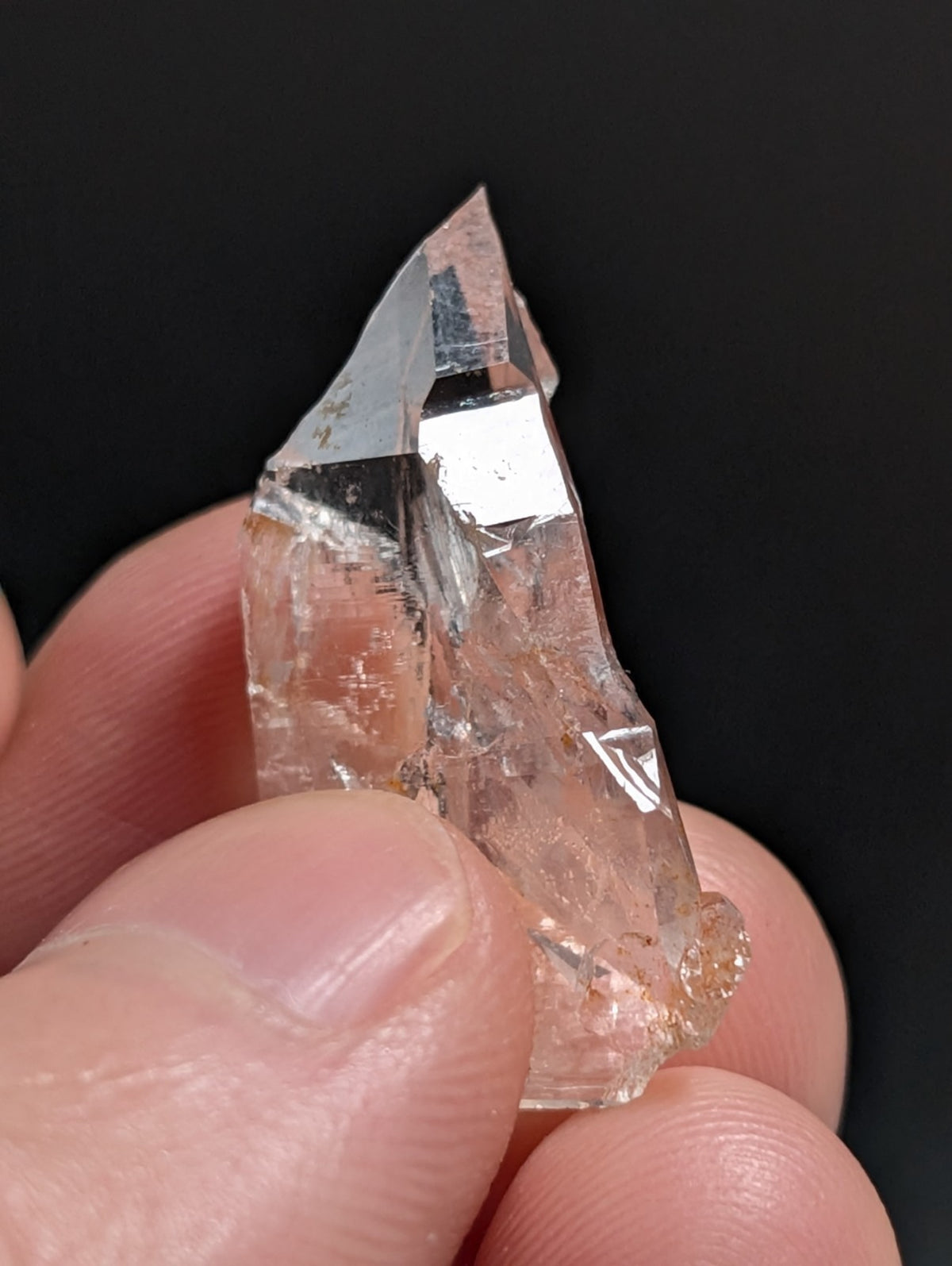 Unique Quartz Crystal Oddity, Double Terminated, Garland County, Arkansas, USA