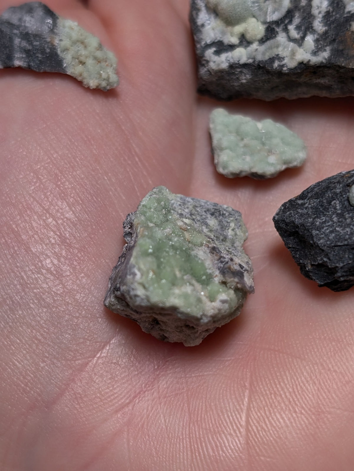 Set of 10 Wavellites - Fantastic Old Stock - Mauldin Mountain, Arkansas, ooak