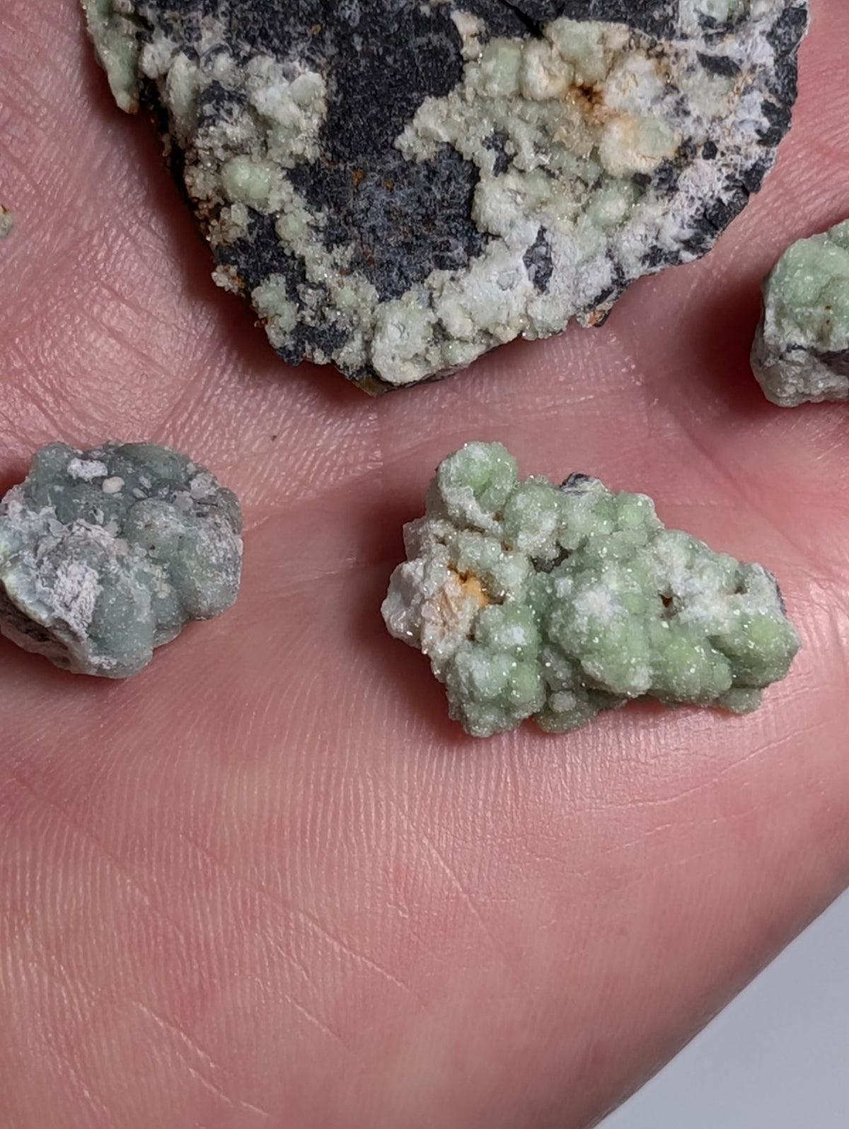 Set of 10 Wavellites - Fantastic Old Stock - Mauldin Mountain, Arkansas, ooak