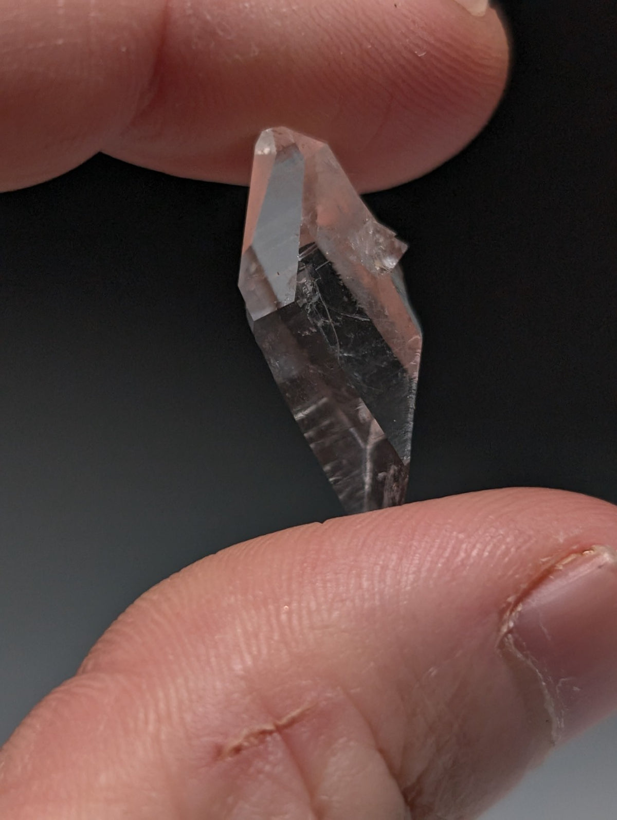 Unique Double Terminated Quartz w/ large face, Garland County, Arkansas, USA