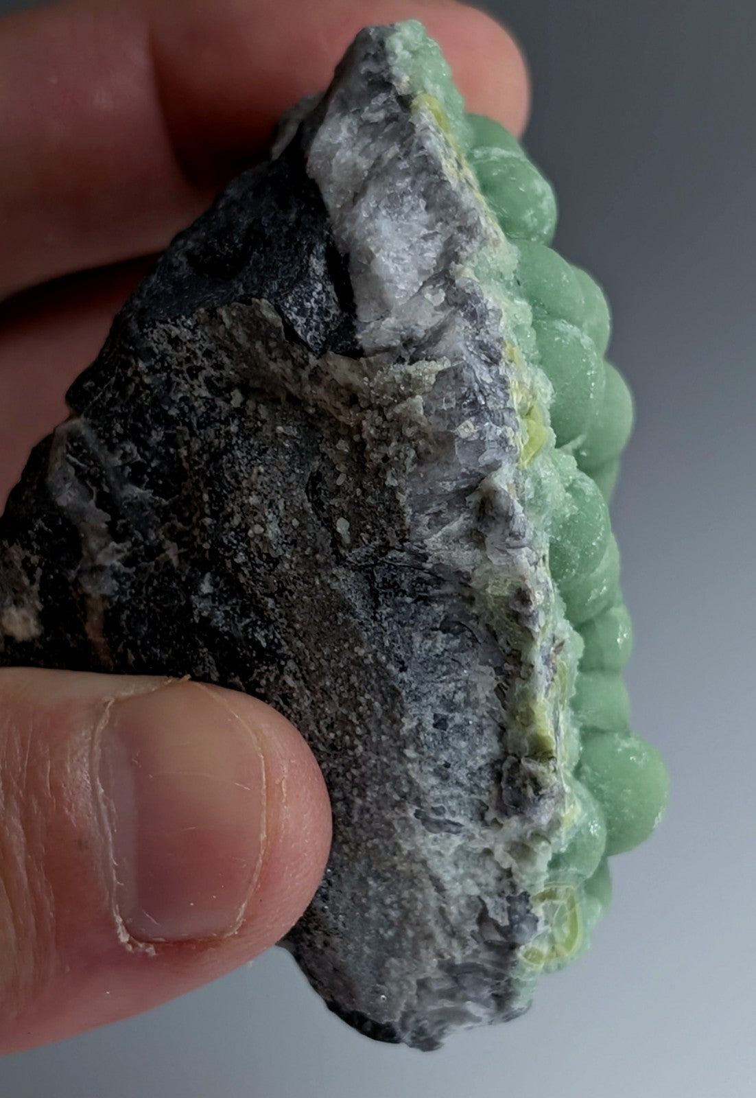 A+ Green Wavellite - Fantastic Old Stock - Mauldin Mountain, Arkansas, USA