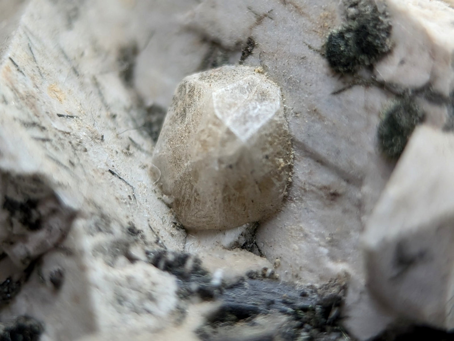 Albite, Biotite, Aegerine, Analcime, 3M Quarry, Little Rock, Arkansas, Delinde!