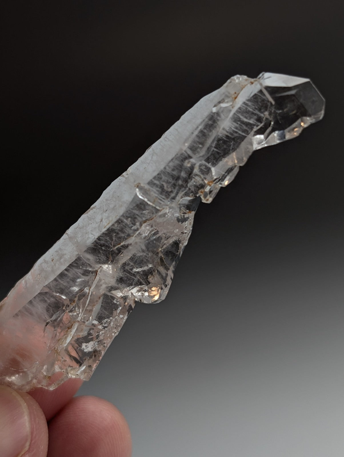 A+++ Quartz Crystal Oddity, Old Stock, Garland County, Arkansas, USA,VERY unique