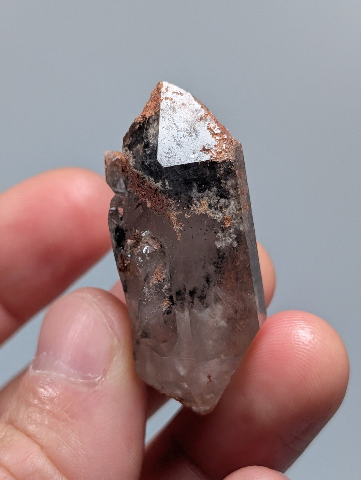 Phantom Quartz, Unique Old Stock, Montgomery County, Arkansas, Double Terminated