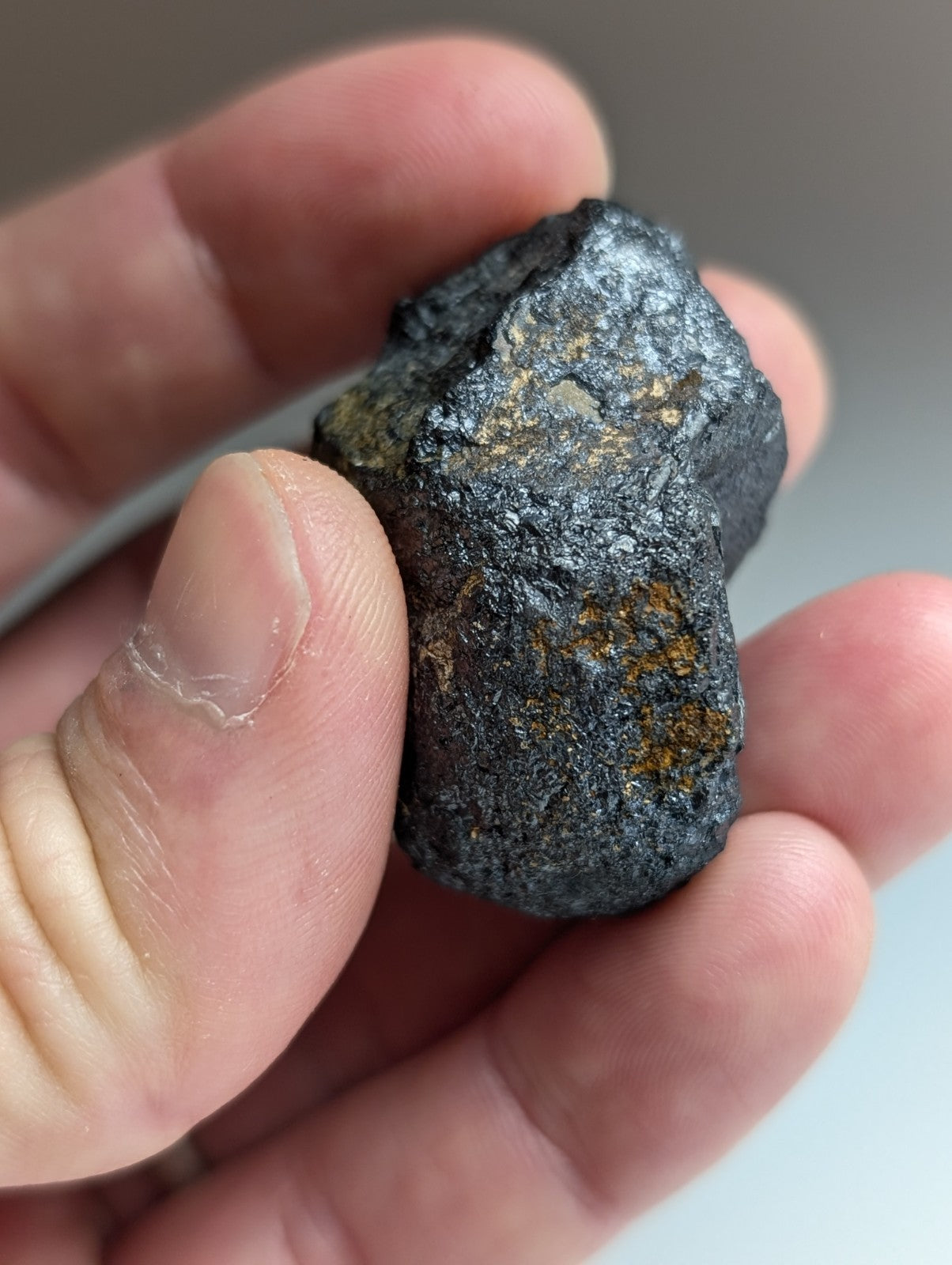 Magnetite (Lodestone), Magnet Cove, Arkansas,Unique Old Stock, natural magnet