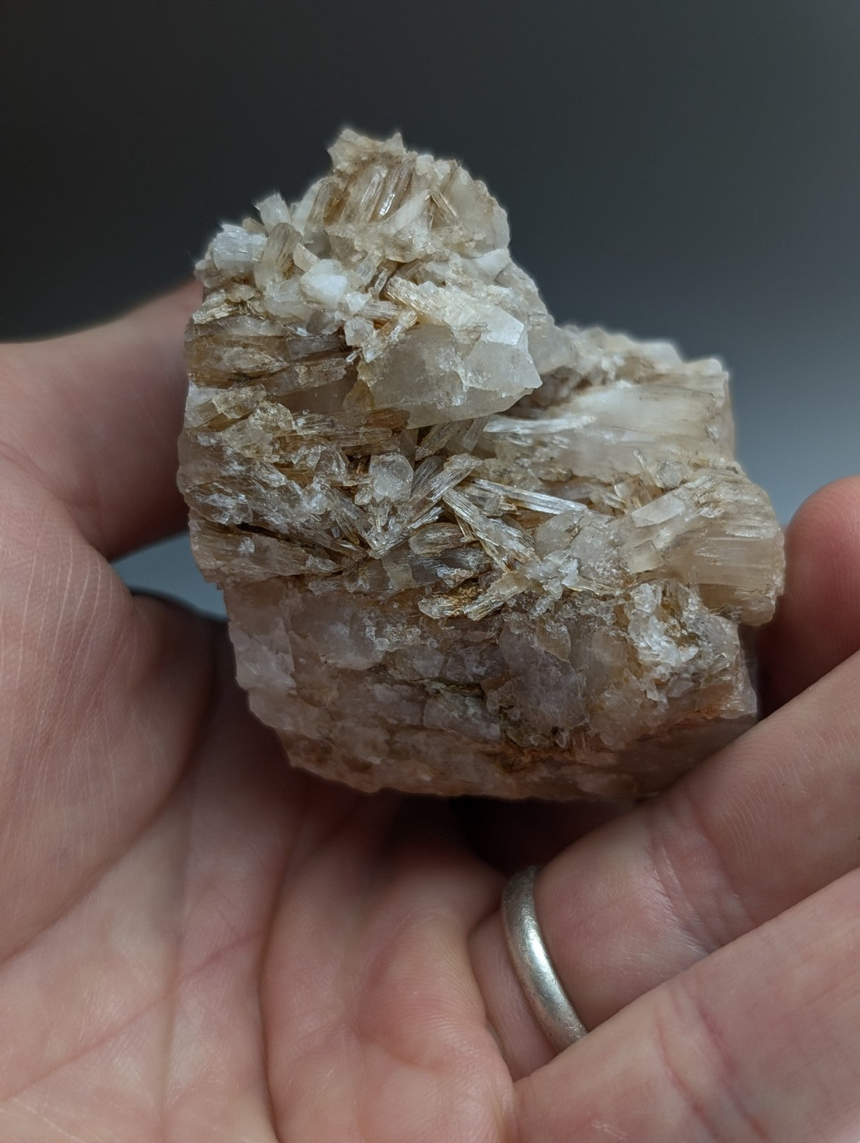 Solution Quartz Crystal Cluster, Saline County, Arkansas, USA, Old Stock