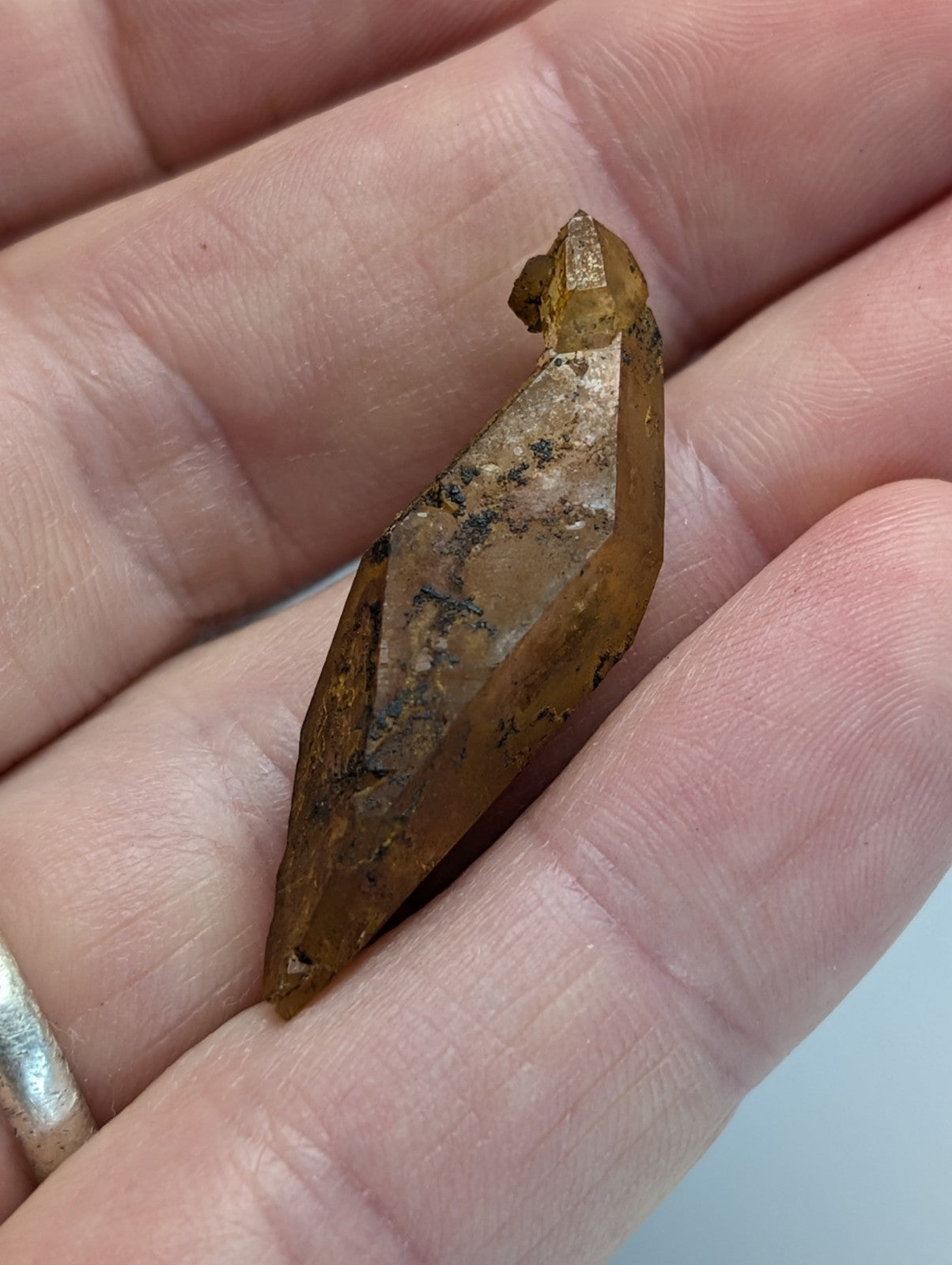 Unique Quartz Crystal Point, Double Terminated, Garland County, Arkansas, USA