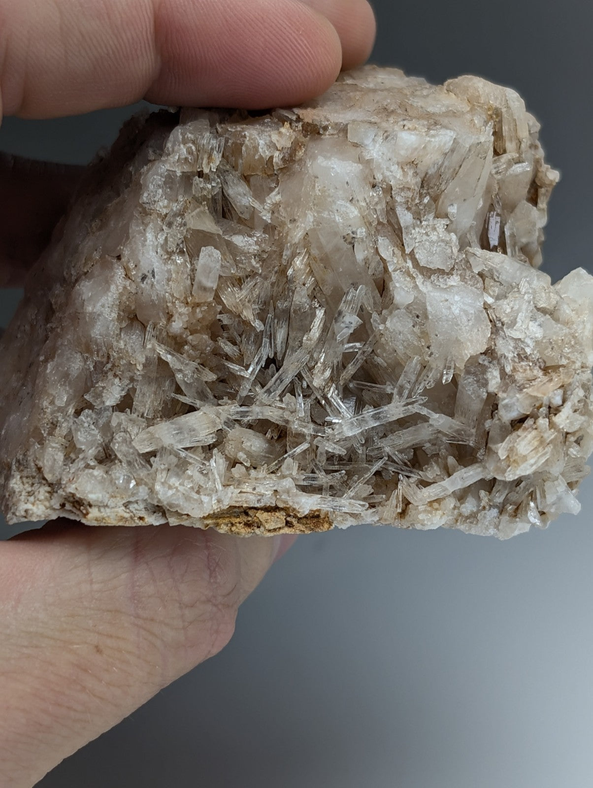 Solution Quartz Crystal Cluster, Saline County, Arkansas, USA, Old Stock
