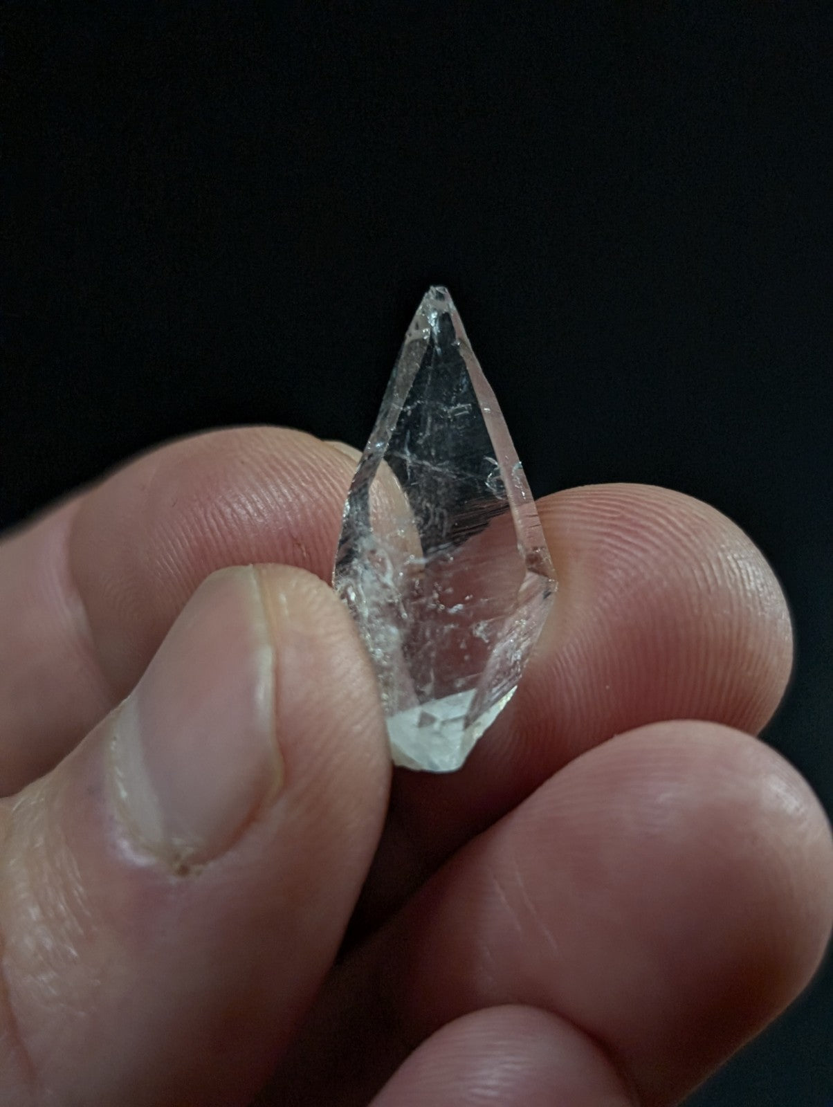 Set of x6 Arkansas Quartz Crystals -unique variety set, Garland County, Arkansas