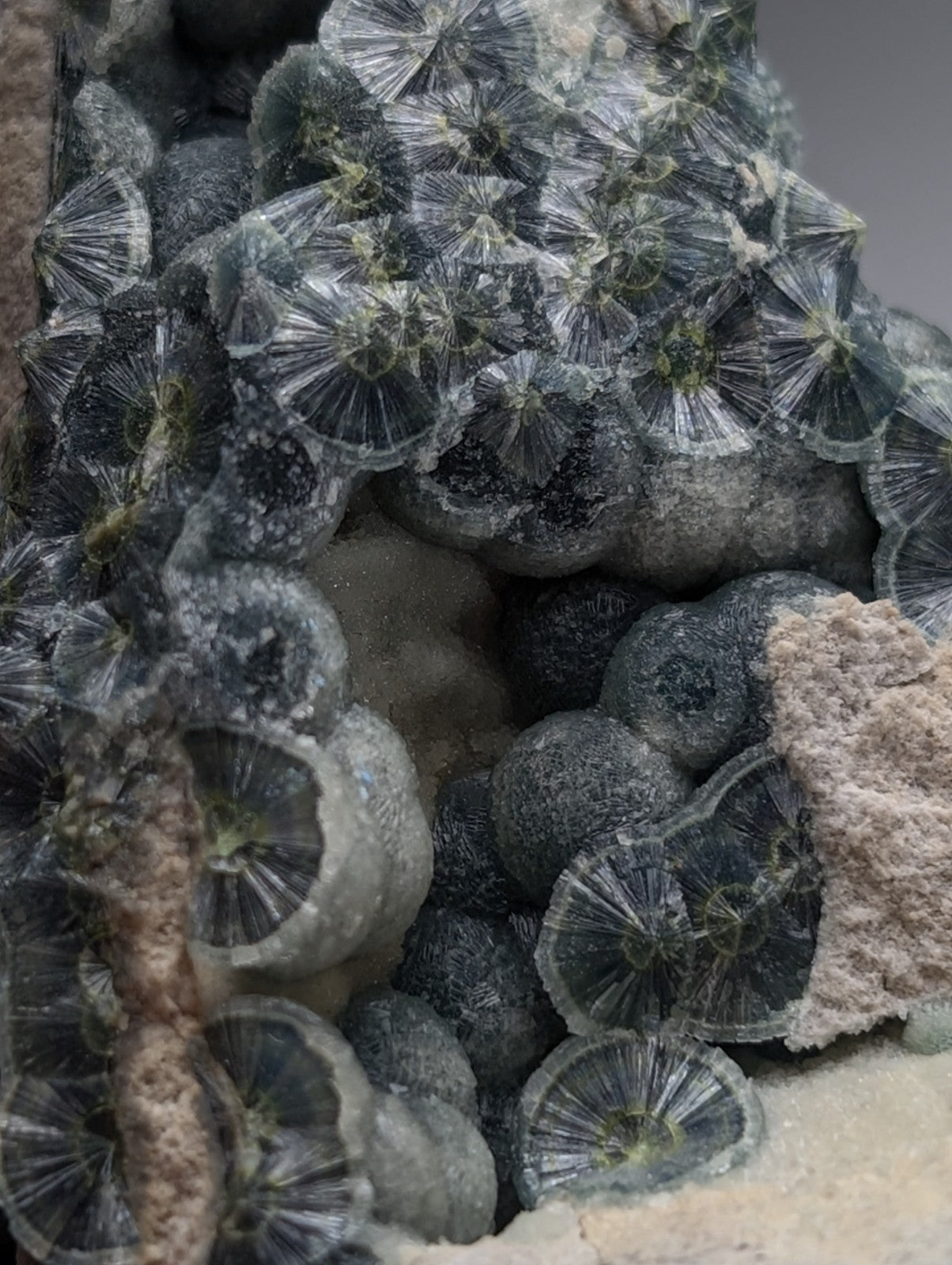 A+++ Blue-Green Wavellite - Old Stock - Delinde Claim - Garland County, Arkansas