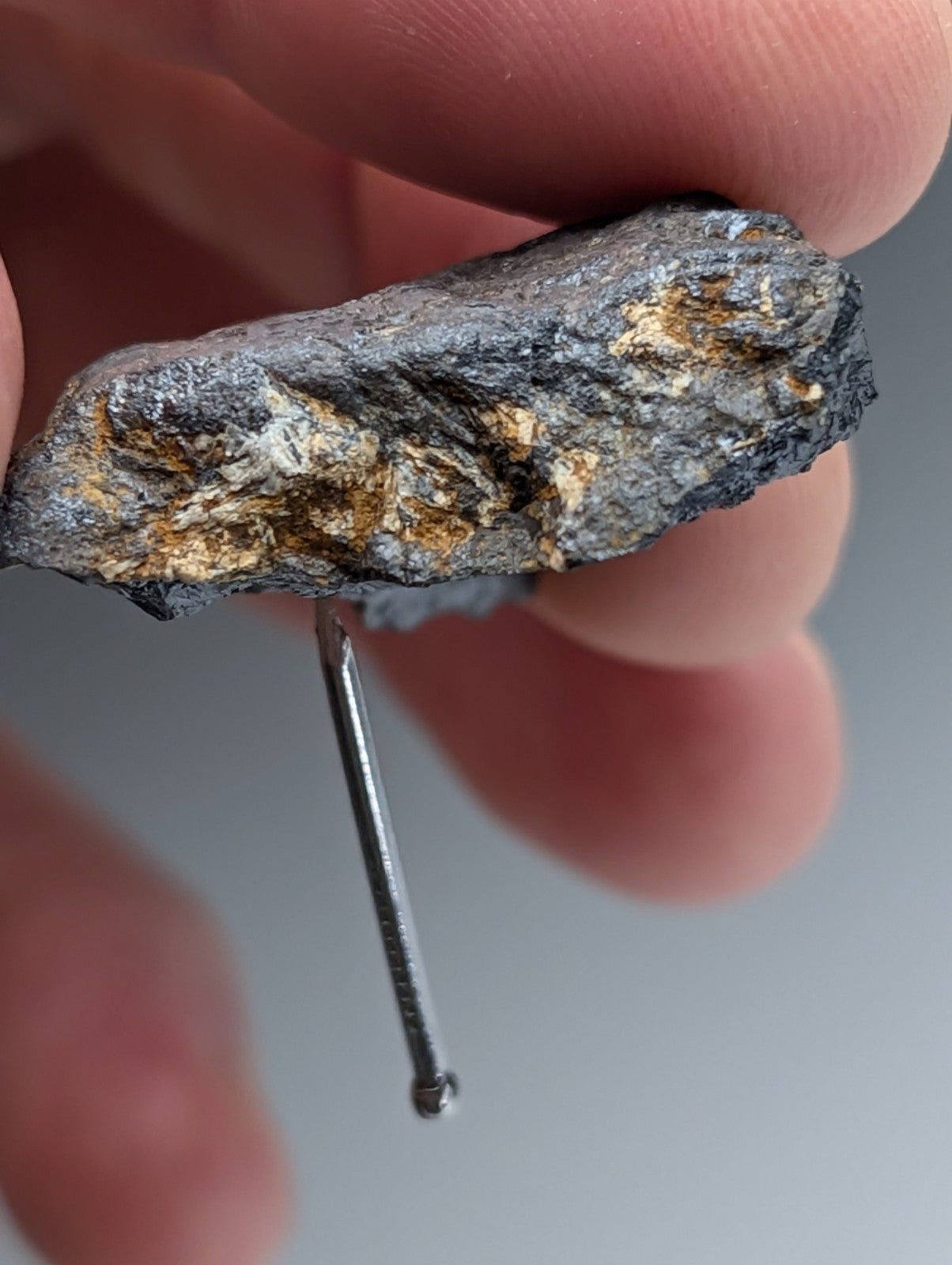 Magnetite (Lodestone), Magnet Cove, Arkansas, Old Stock, natural magnet