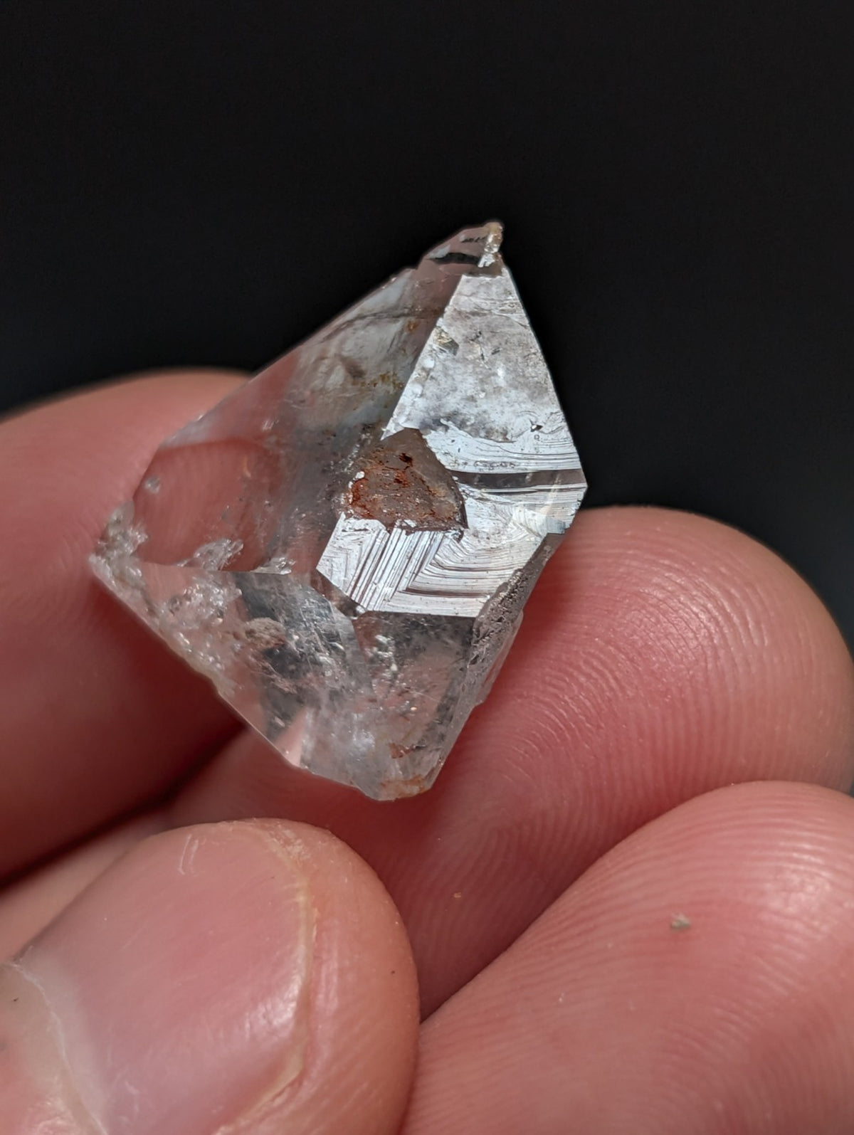 Unique Quartz Crystal Oddity, Double Terminated, Garland County, Arkansas, USA