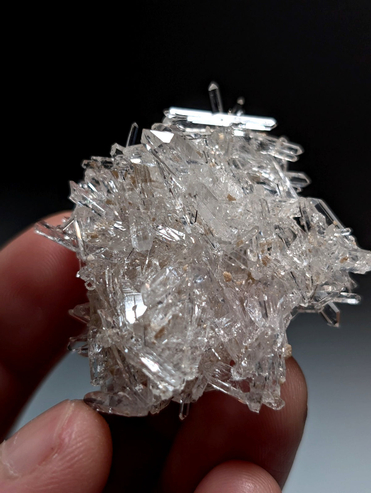 A++ Solution Quartz Burr w/ UV Reactive Cookeite, Jeffrey Quarry, Arkansas, RARE