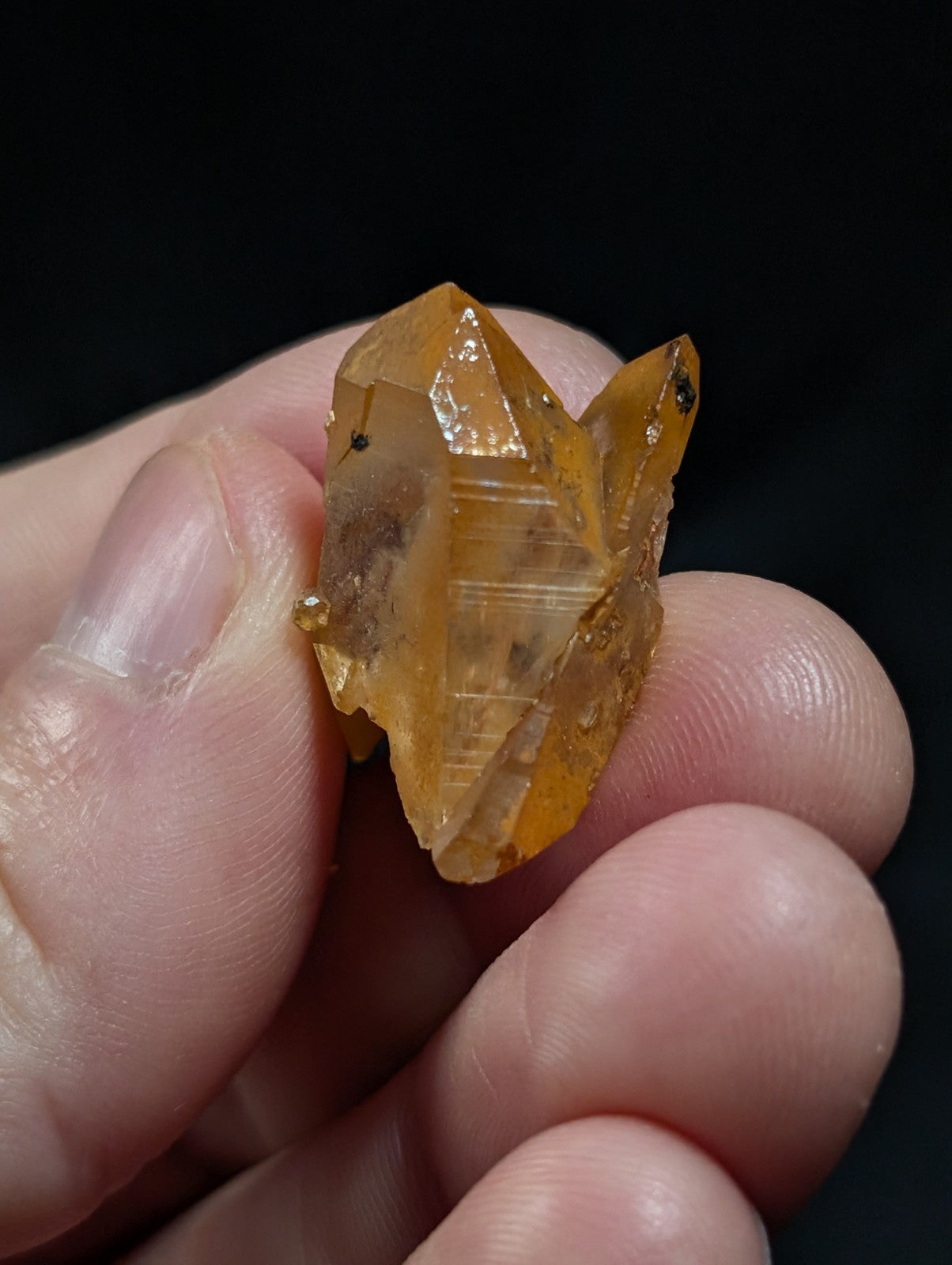 Unique Quartz Crystal Oddity, Double Terminated, Garland County, Arkansas, USA