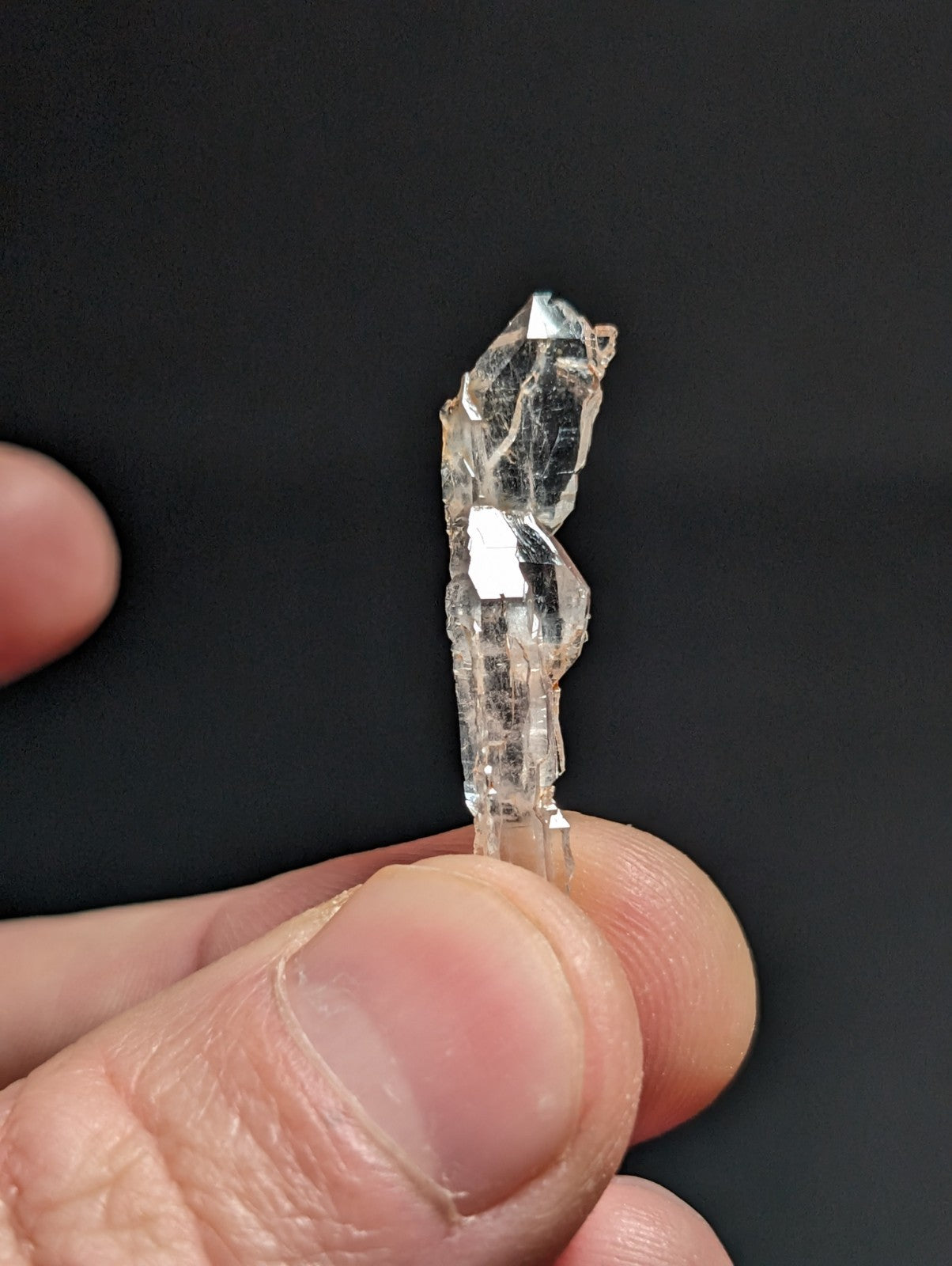 Set of 4 Arkansas Quartz Crystals, Garland County, Unique & OOAK