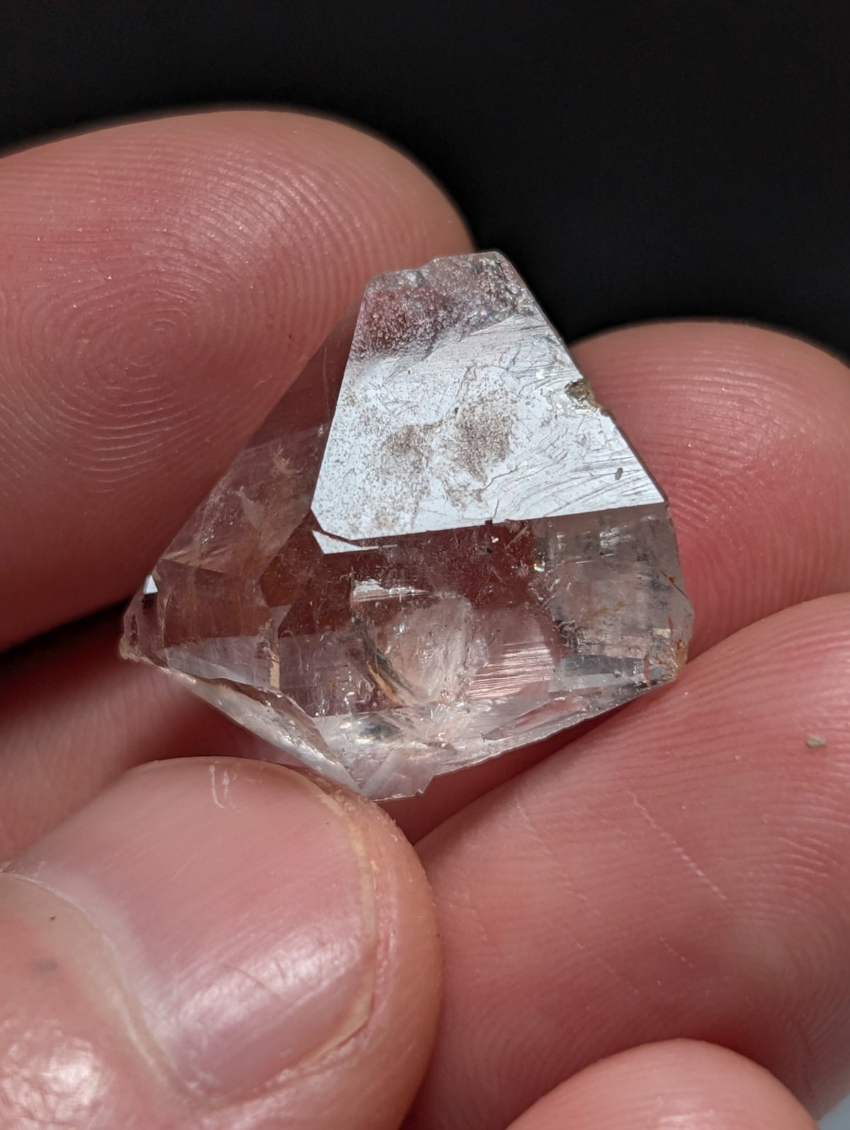 Unique Quartz Crystal Oddity, Double Terminated, Garland County, Arkansas, USA