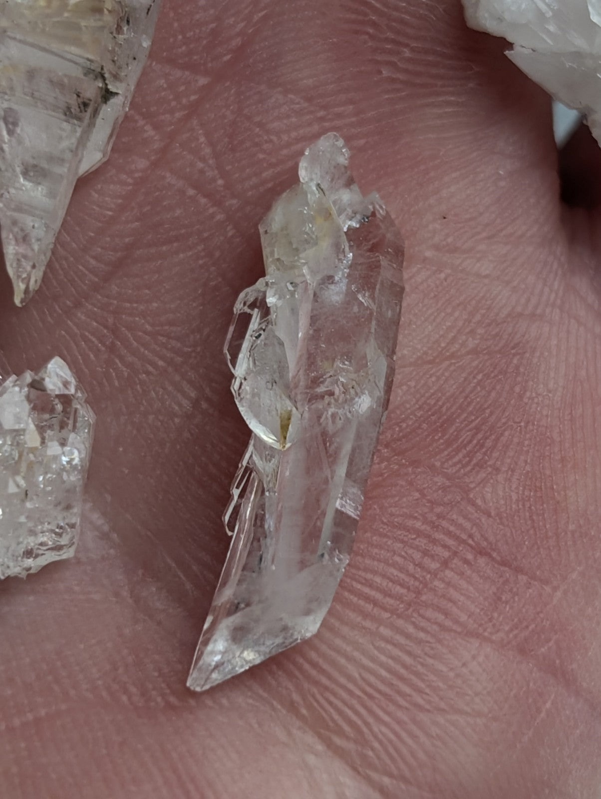 Small Solution Quartz + Cookeite, OOAK Set of x10, Saline County, Arkansas