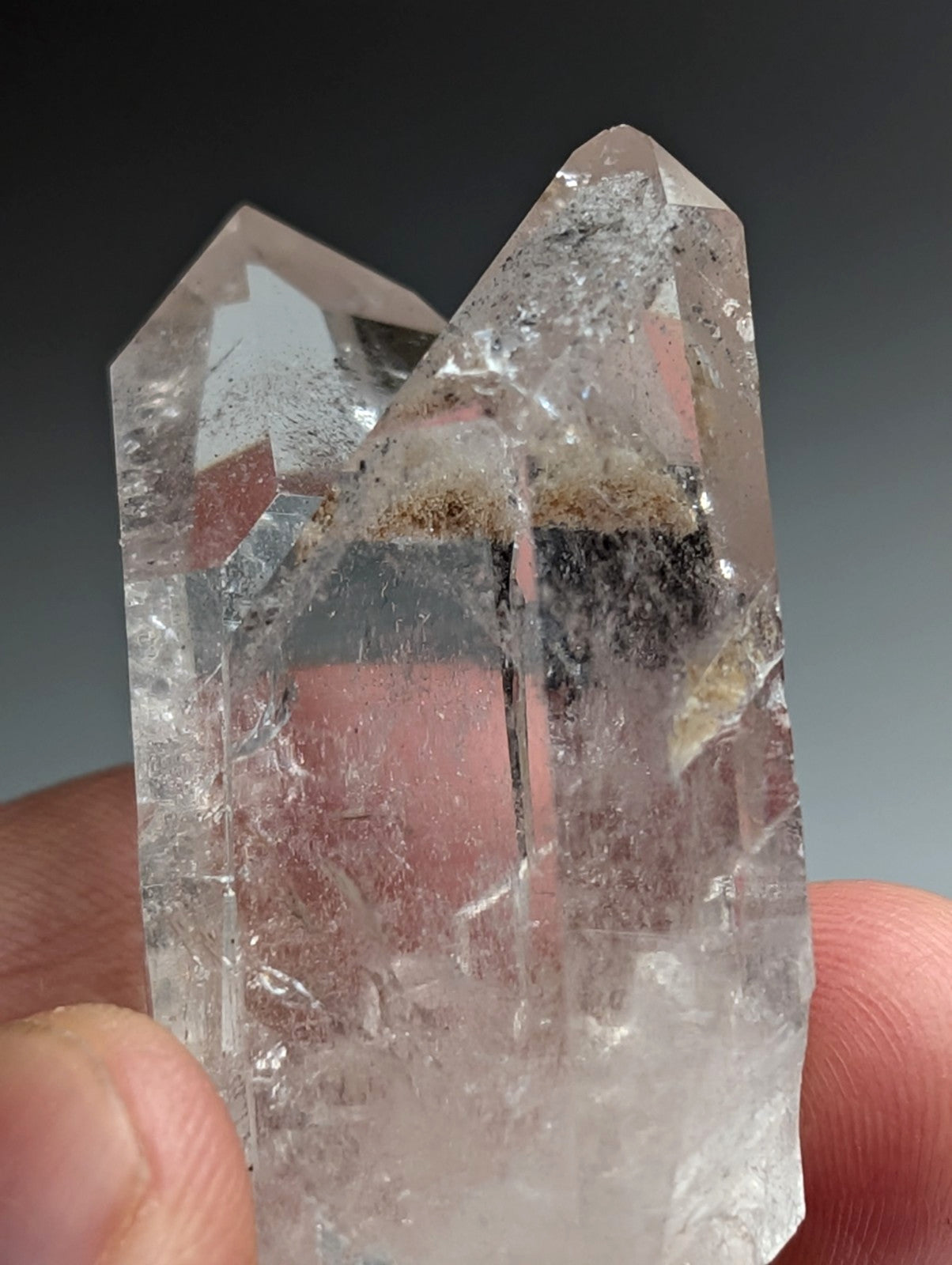 VERY Unique Phantom Quartz Crystal Points, Garland County, Arkansas, USA, A++
