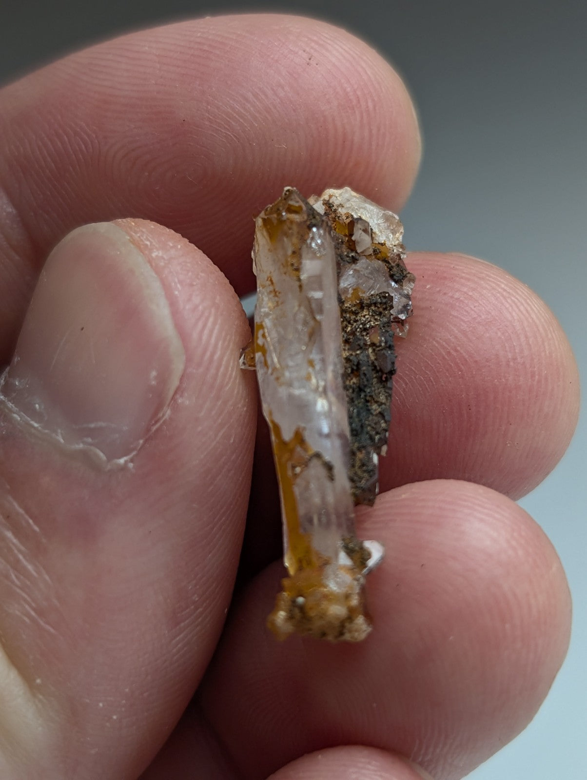 Set of 6 Arkansas Quartz Crystals, Garland County, Unique & OOAK