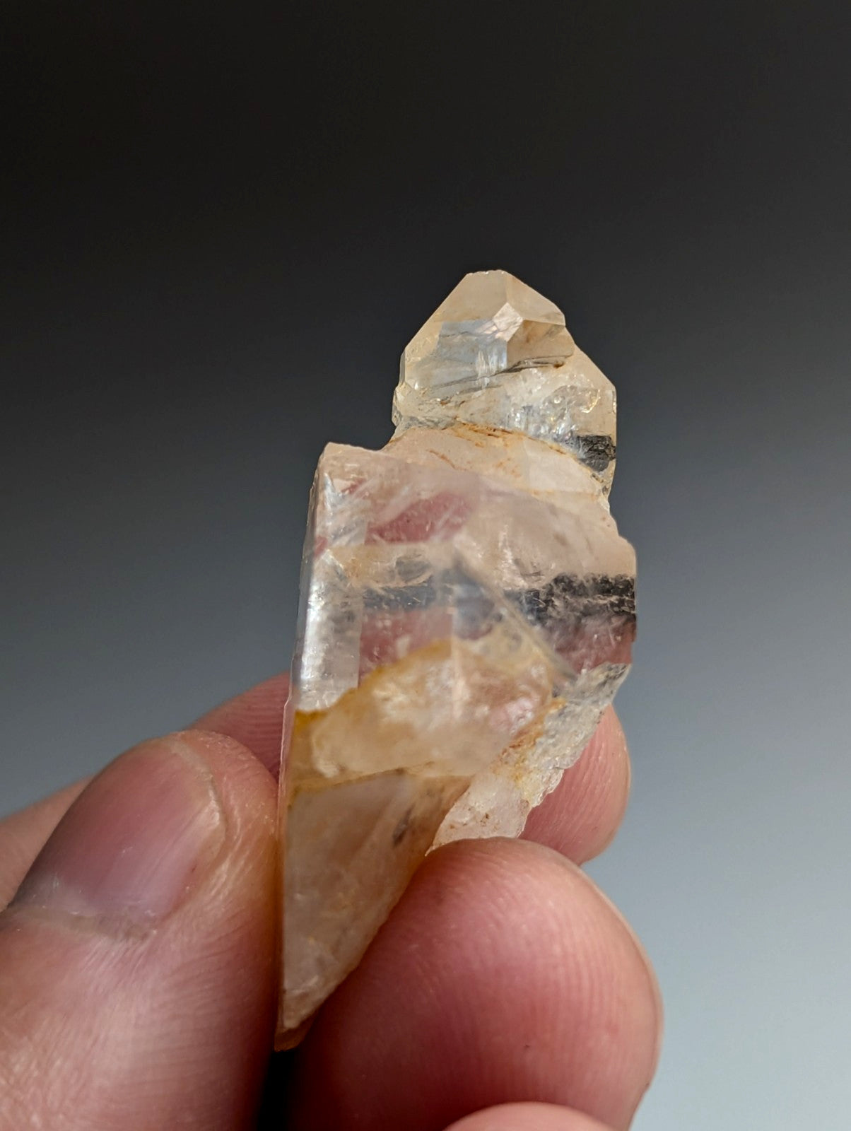 VERY Unique Quartz Crystal Point, Old Stock, Montgomery County, Arkansas, USA