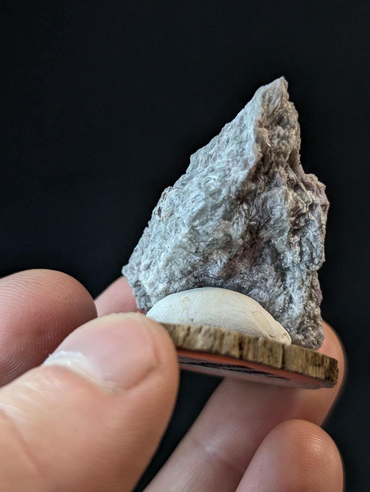 Rare Miserite + Wollastonite, Wilson Springs, Garland County, Arkansas, w/ base