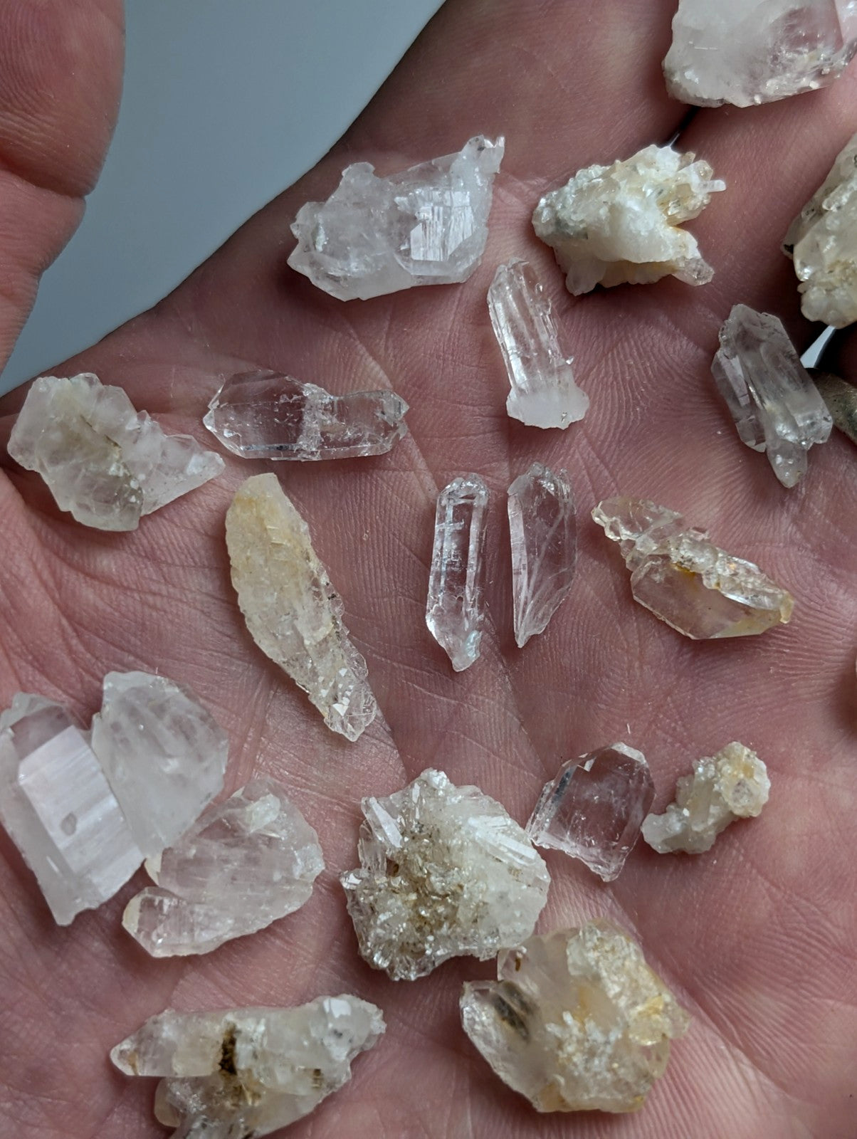 Small Solution Quartz + Cookeite, OOAK Set of x21, Saline County, Arkansas