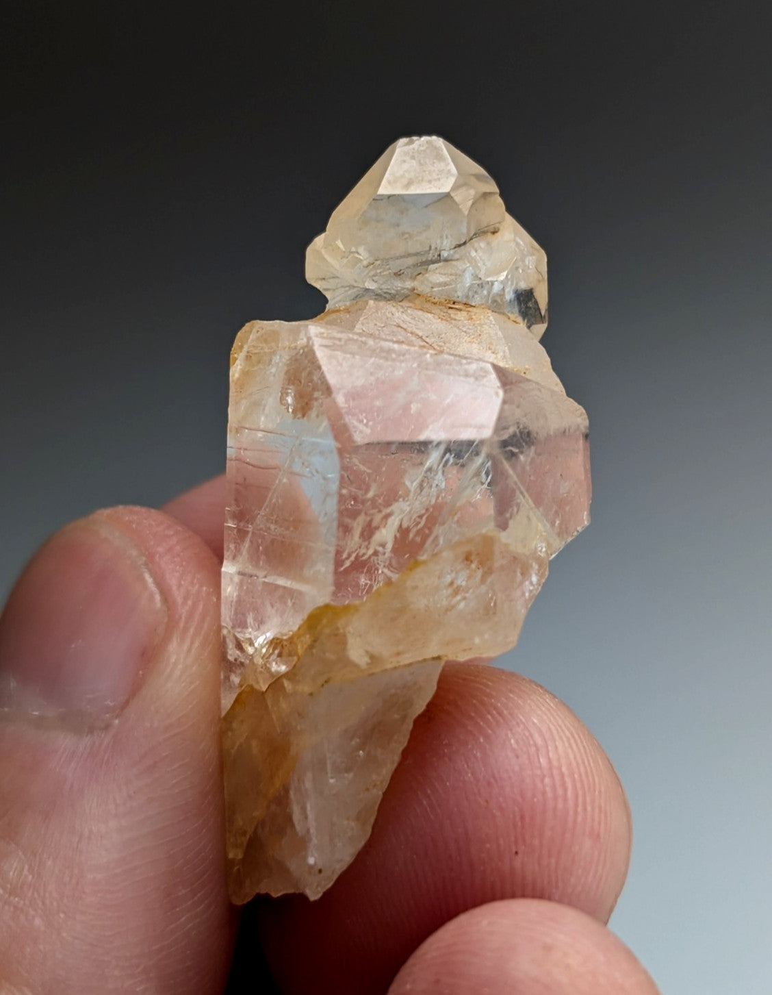 VERY Unique Quartz Crystal Point, Old Stock, Montgomery County, Arkansas, USA