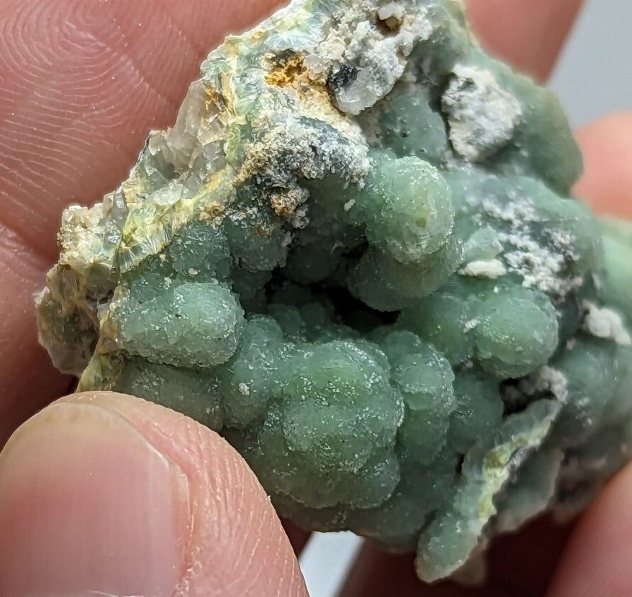 Sparkly Wavellite - Mauldin Mountain, Montgomery County, Arkansas