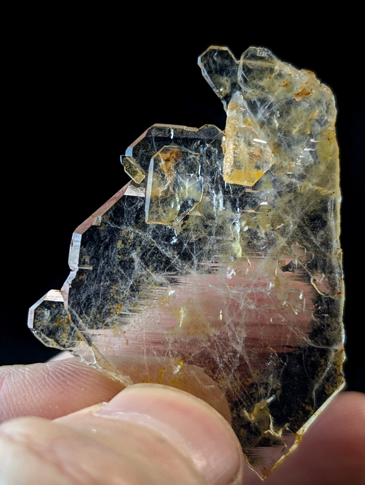 VERY Unique Faden Sheet Quartz Crystal, Garland County, Arkansas, USA, A+
