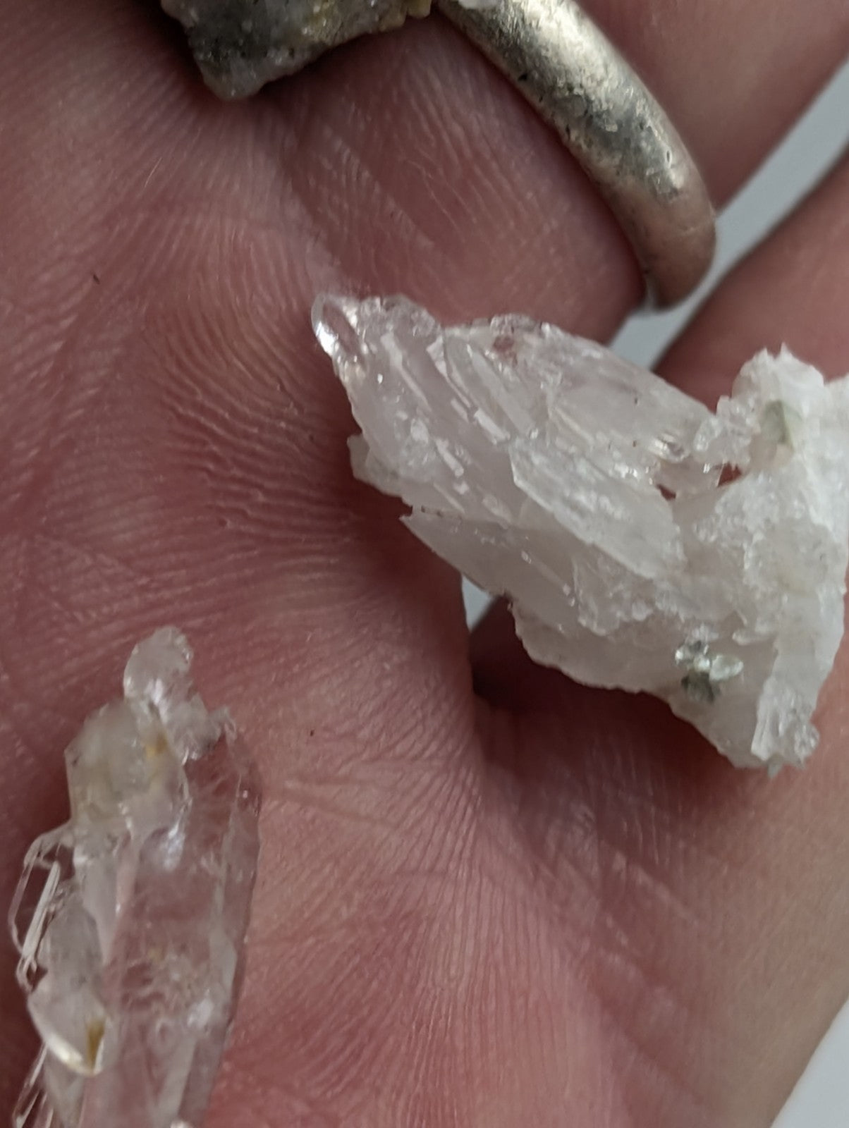 Small Solution Quartz + Cookeite, OOAK Set of x10, Saline County, Arkansas