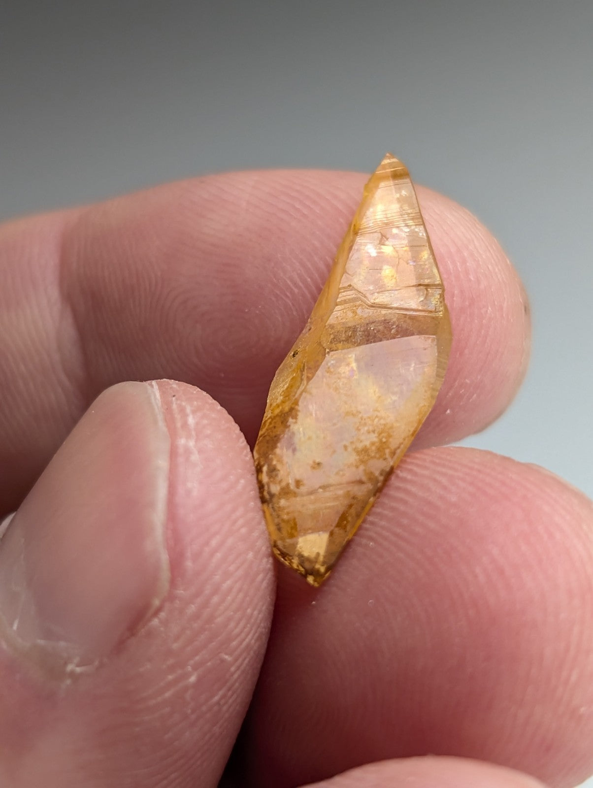 Set of 8 Double Terminated Quartz Crystals from Garland County, Arkansas , A+