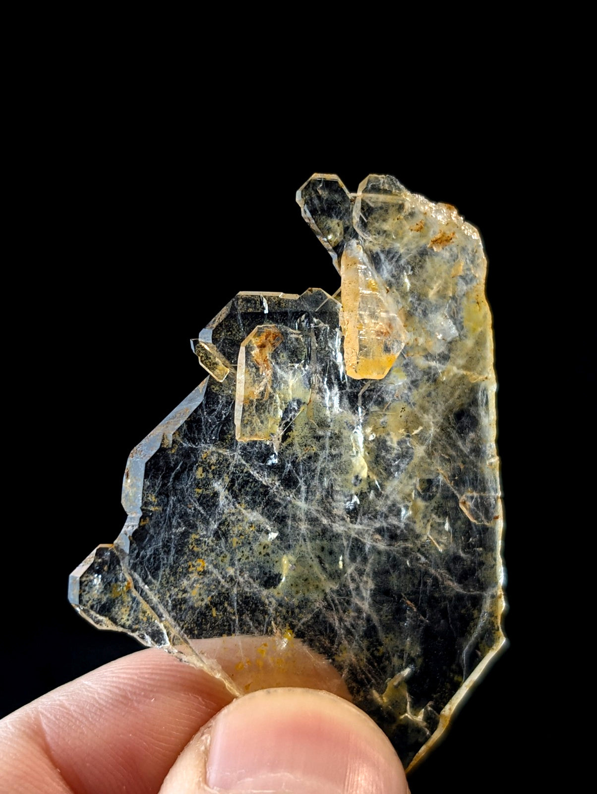 VERY Unique Faden Sheet Quartz Crystal, Garland County, Arkansas, USA, A+