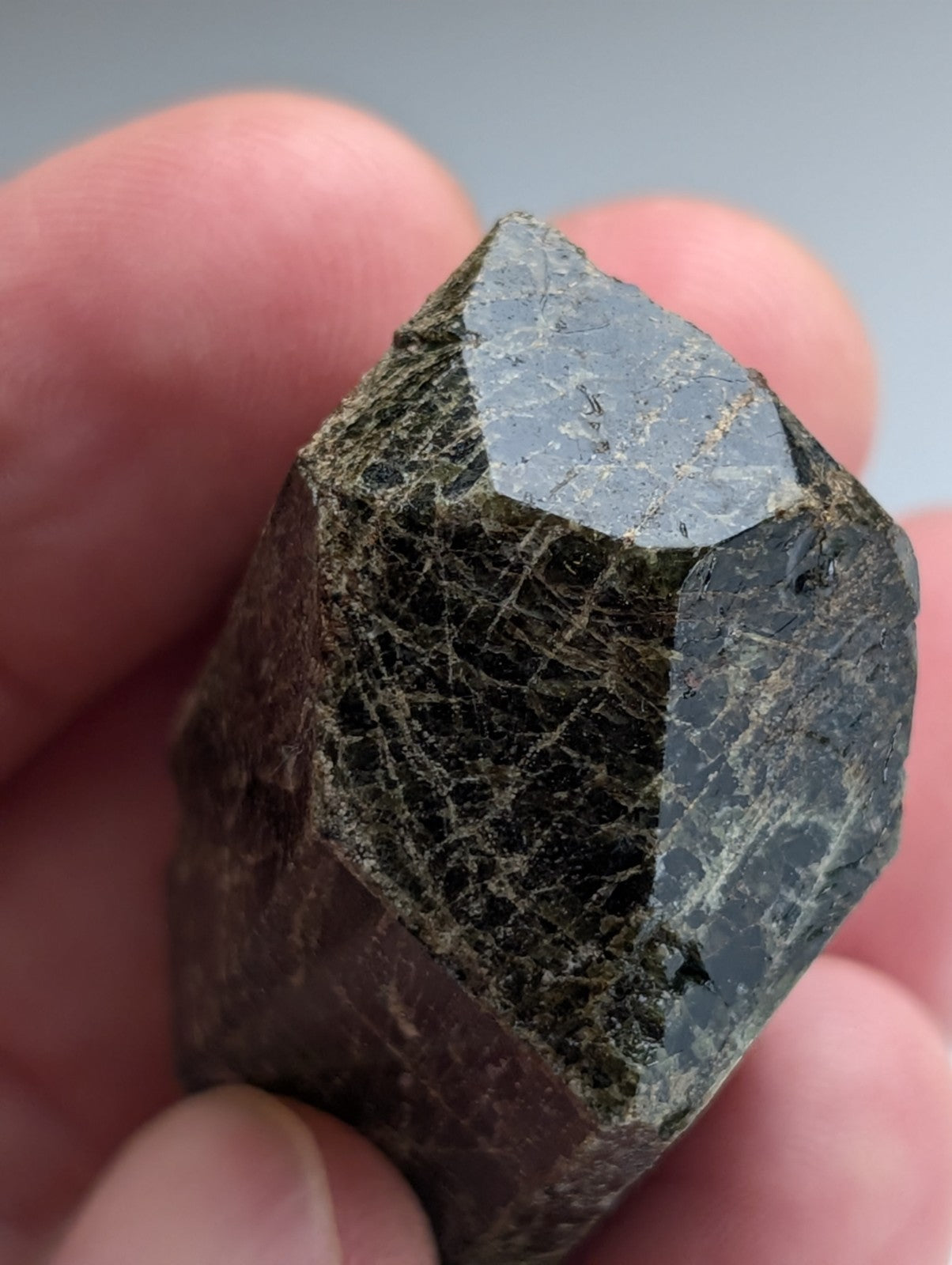Diopside  (Ex Henry Delinde Collection) Yates Mine, Quebec, Canada, 1977