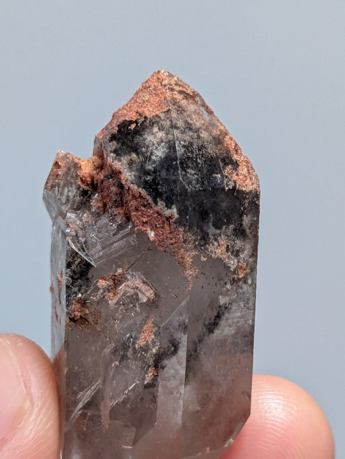 Phantom Quartz, Unique Old Stock, Montgomery County, Arkansas, Double Terminated