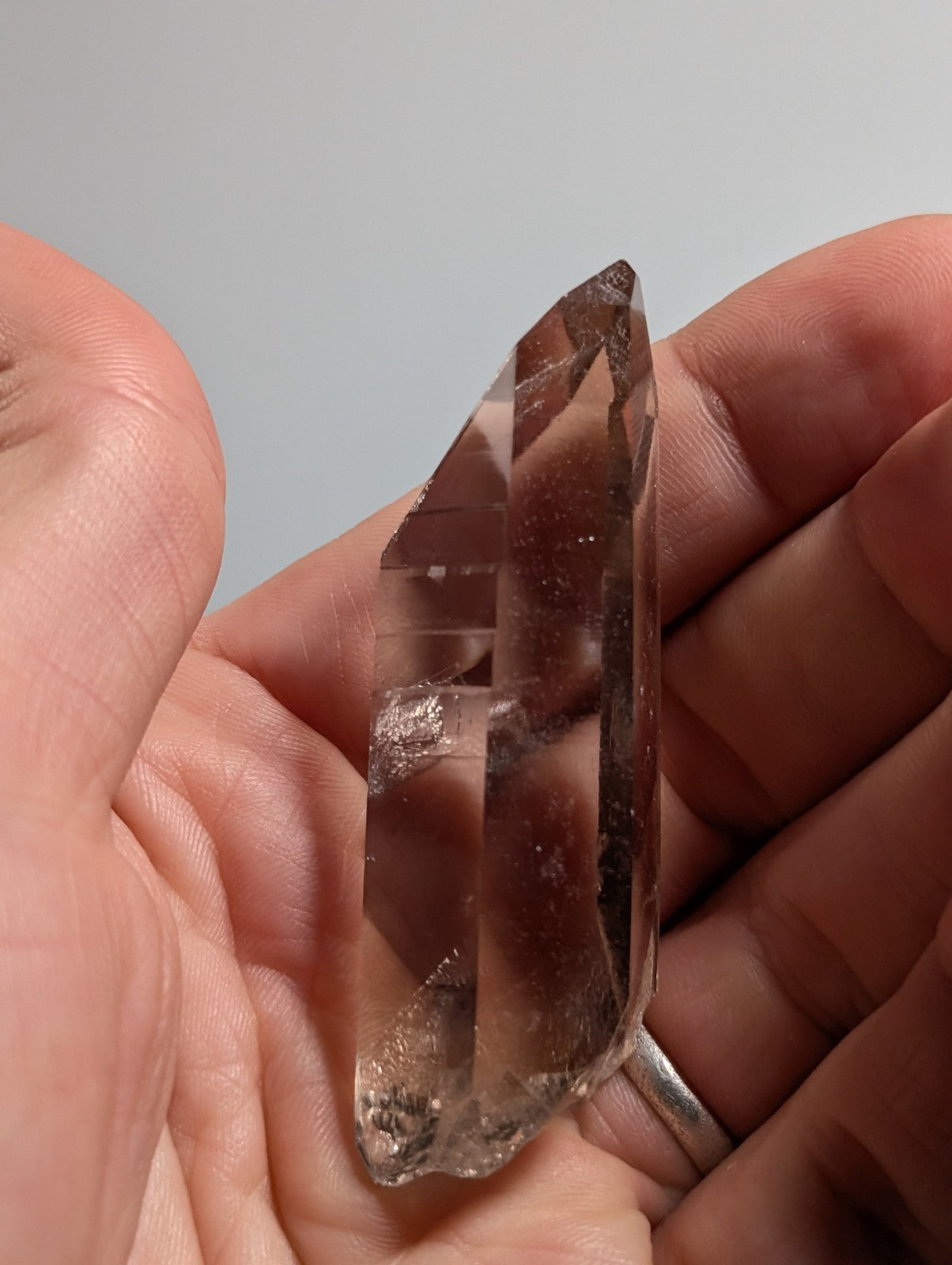 Natural Smoky Quartz Crystal w/ Very unique inclusions, Garland County, Arkansas