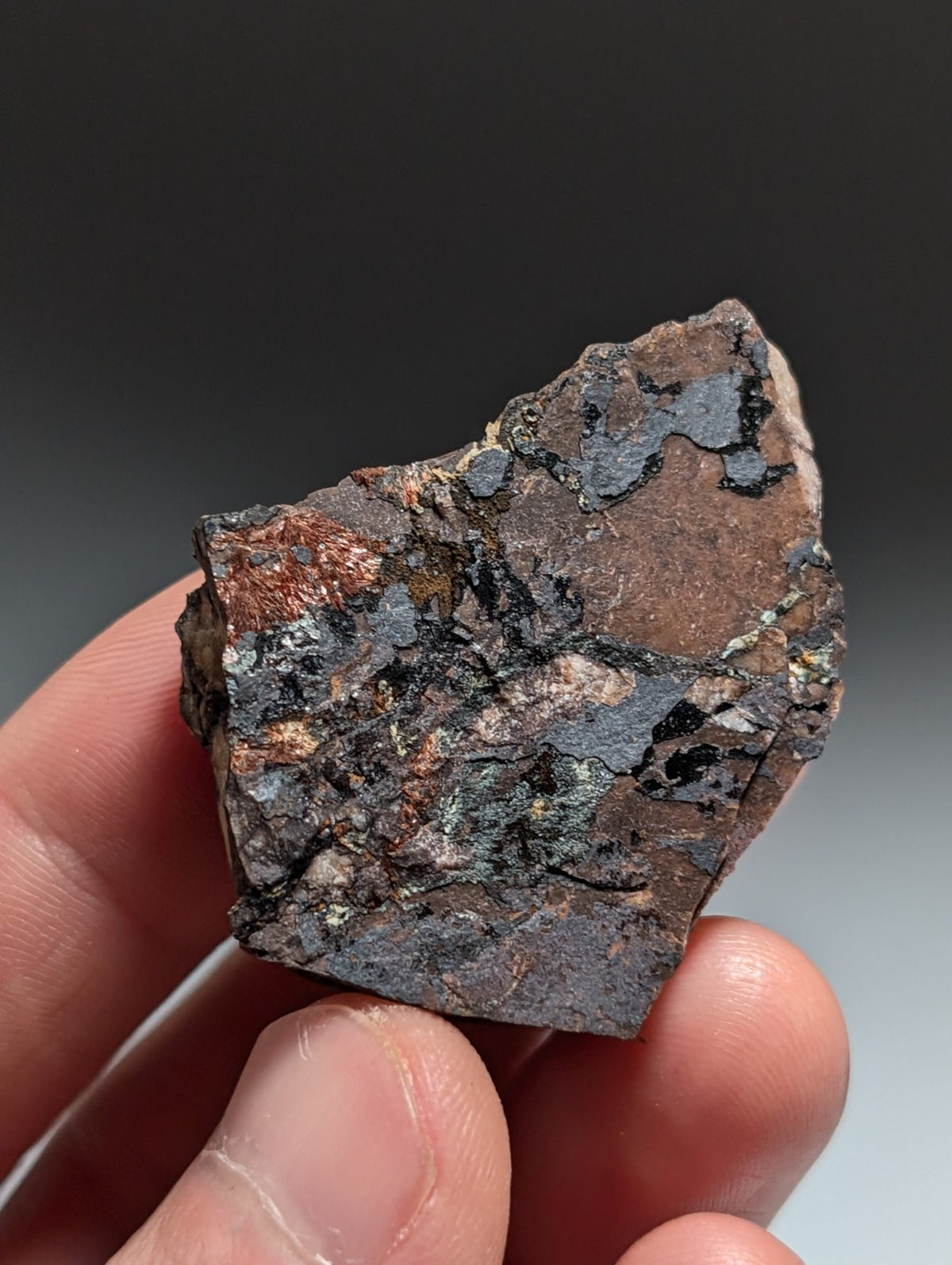 Rare Kidwellite specimen - Coon Creek Mine, Polk County, Arkansas, USA