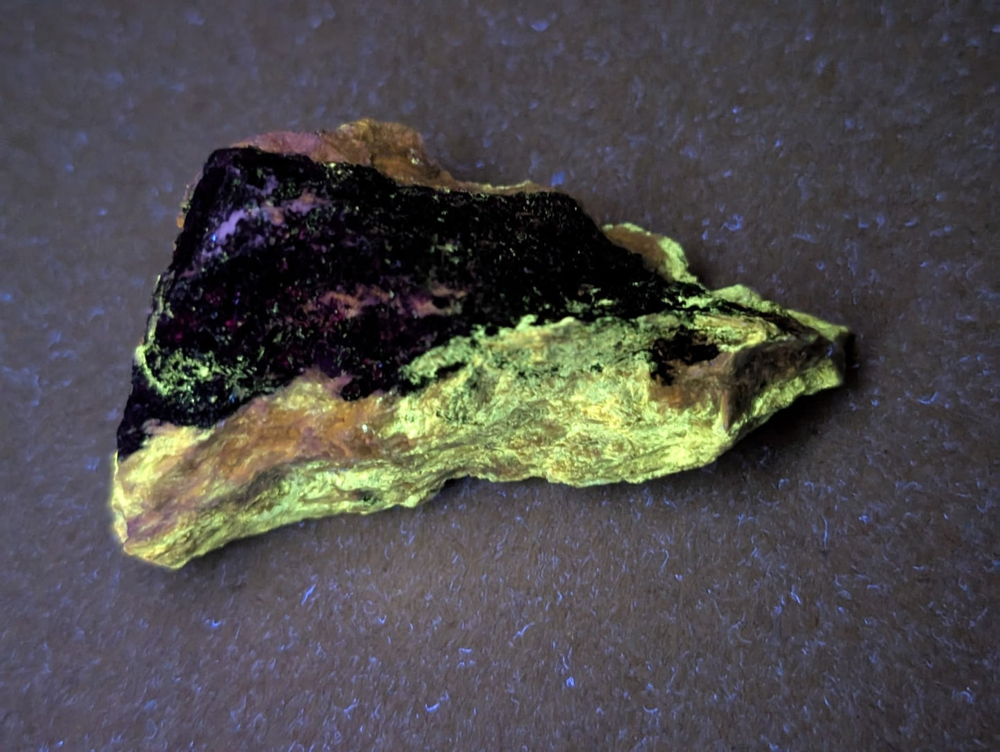 Very Rare Miserite + Wollastonite, Wilson Springs, Garland County, Arkansas, USA