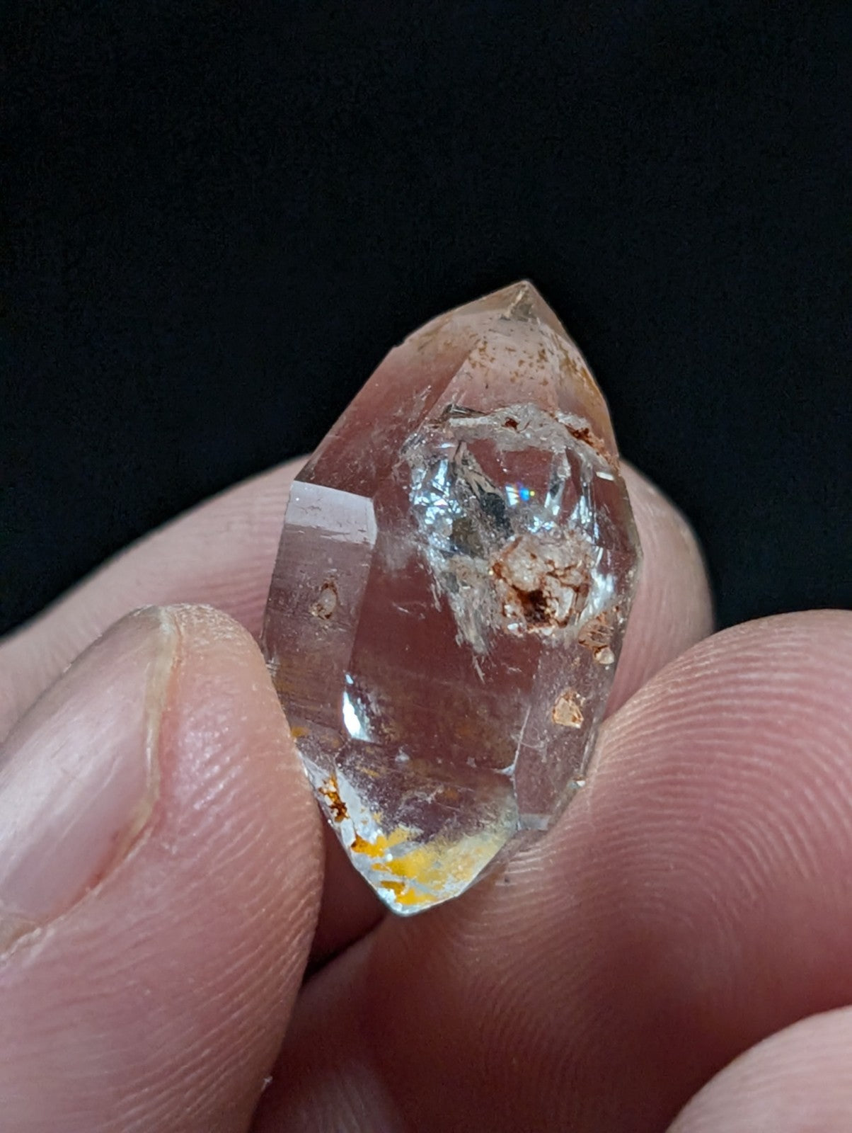 Double Terminated Quartz Point - Montgomery County, Arkansas, ARKIMER