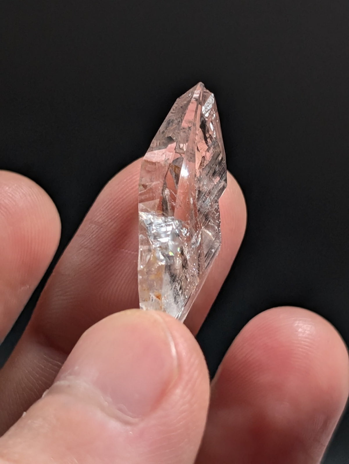 Unique Quartz Crystal Oddity, Double Terminated, Garland County, Arkansas, USA