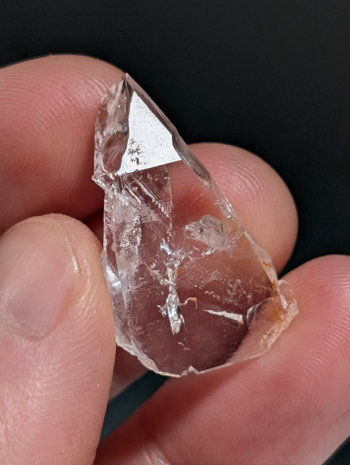 Unique Quartz Crystal Oddity, Double Terminated, Garland County, Arkansas, USA