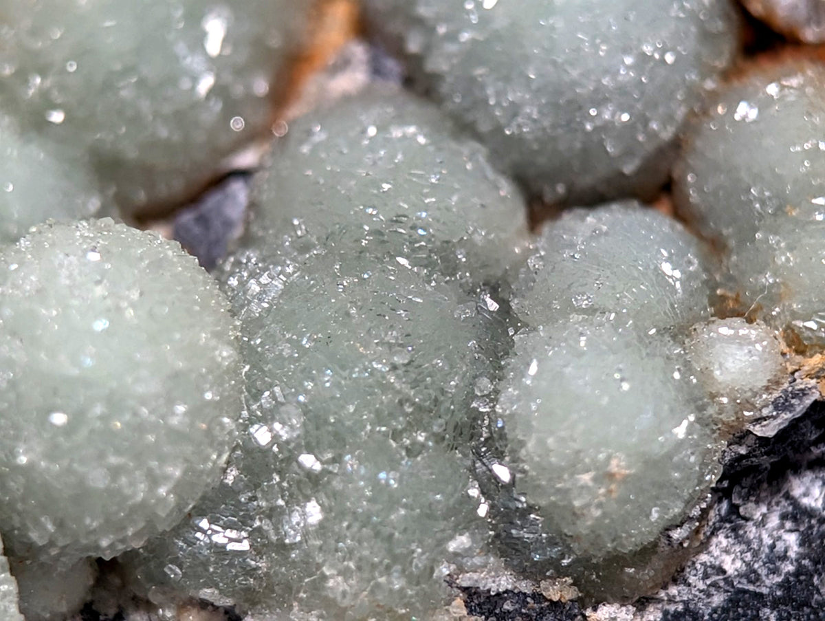 A+ UV Reactive Wavellite -Fantastic Old Stock- Mauldin Mountain, Arkansas, Rare